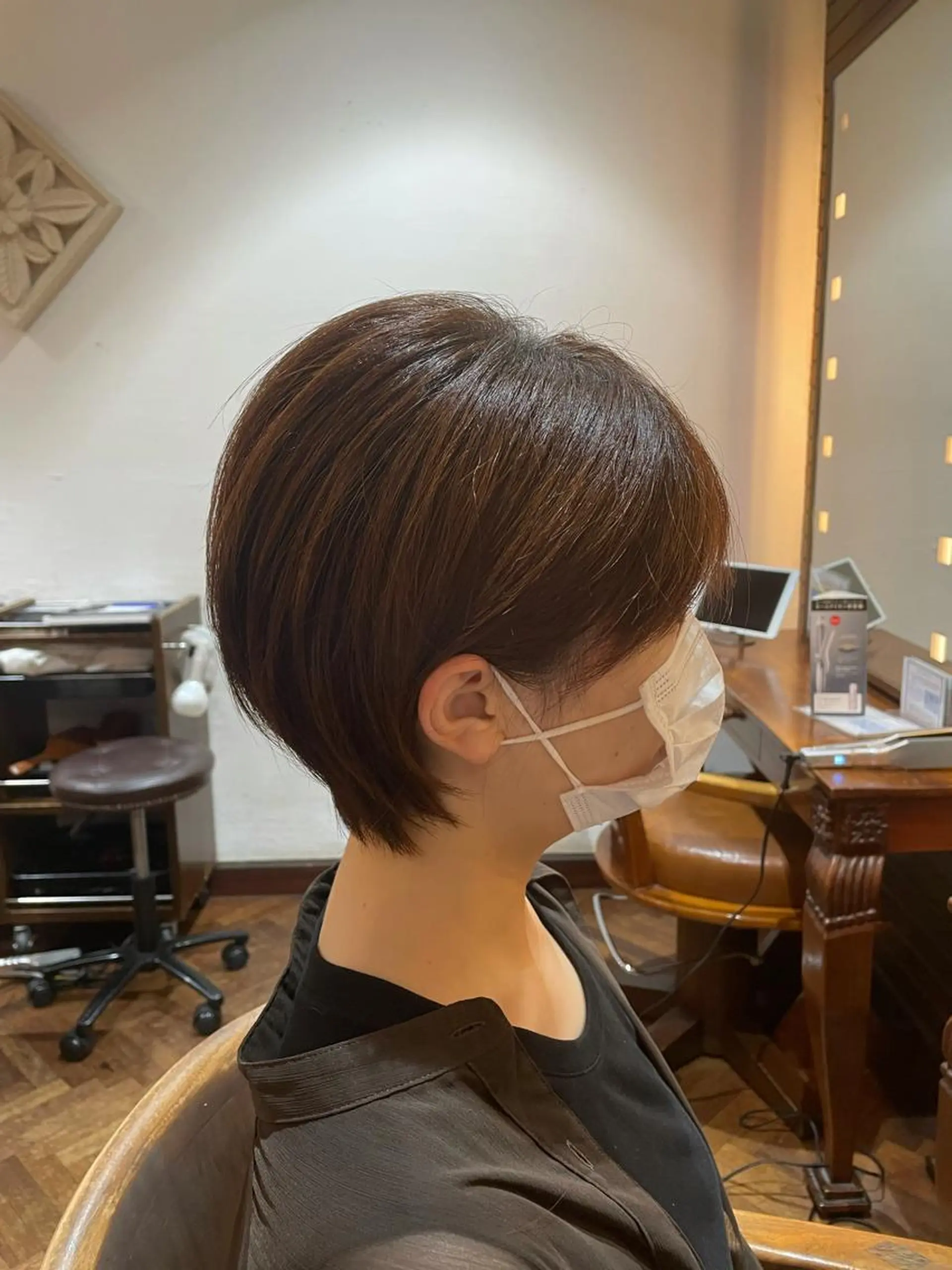 ショート ショートヘア トリートメント 酸熱トリートメント stylist YUTOのヘアスタイル
