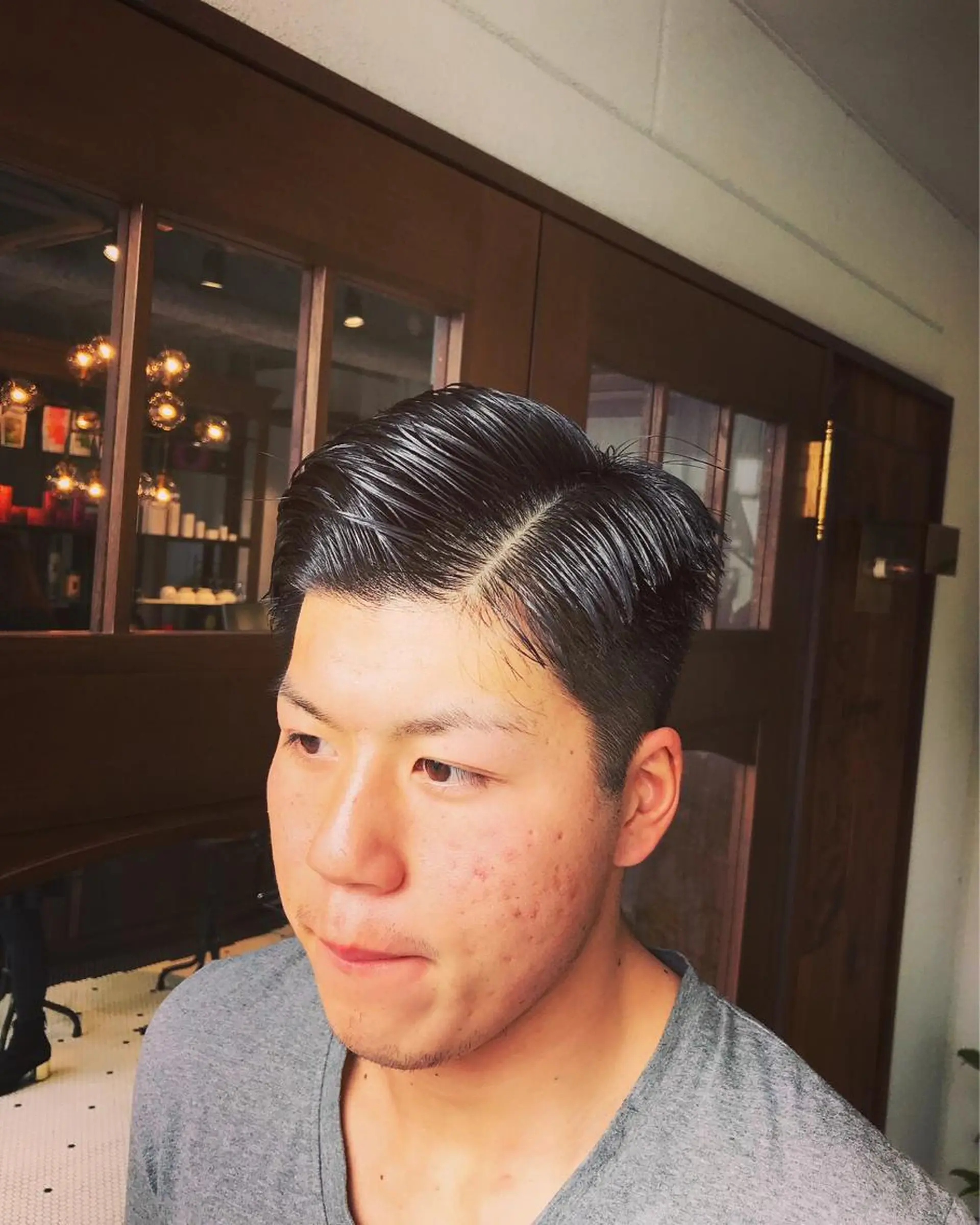 メンズ Leverage所属・【店長】外国人風 メンズヘア尾上雄輝のヘアスタイル