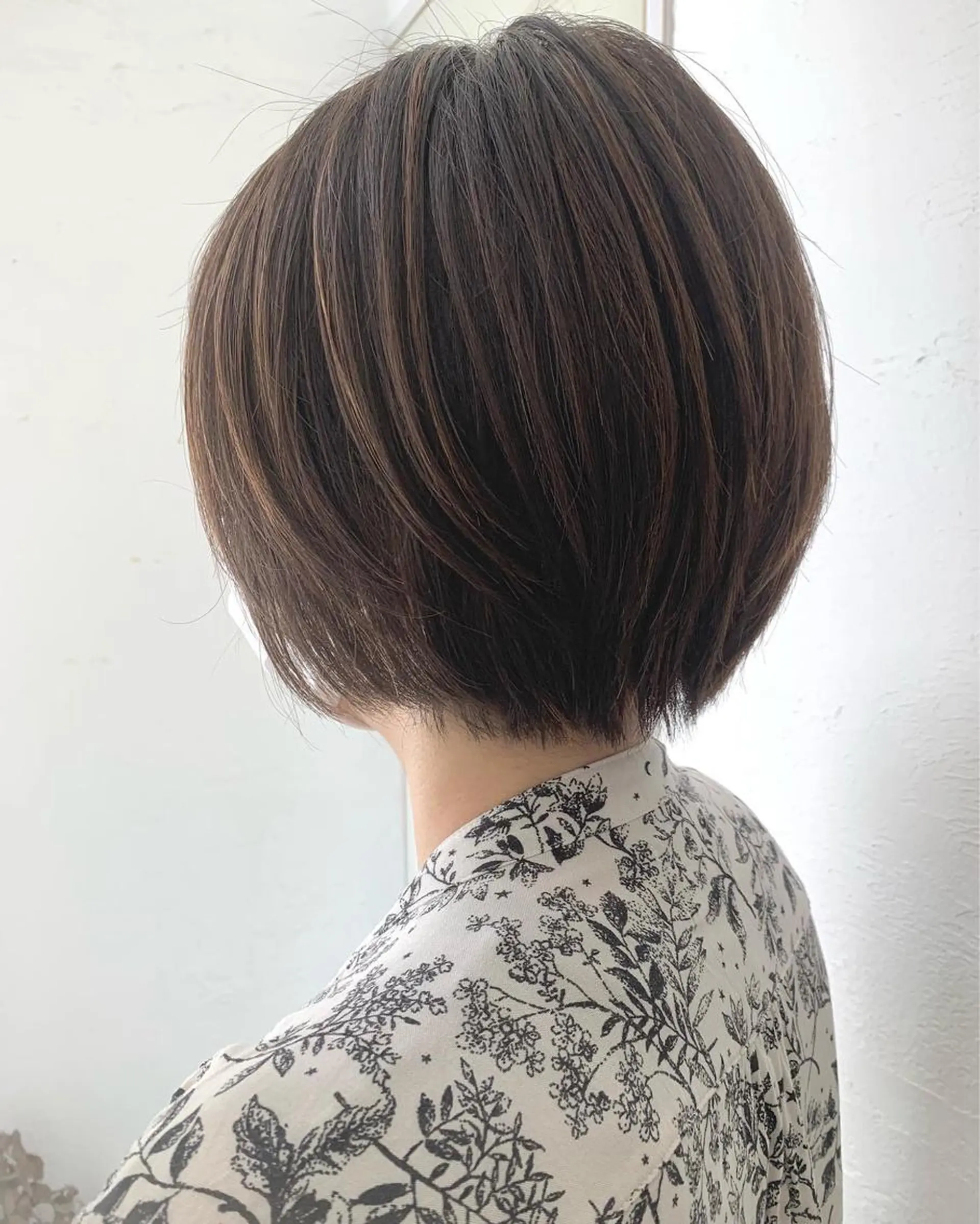 ショート カラー カット ヘアカラー タナカ マナミのヘアスタイル