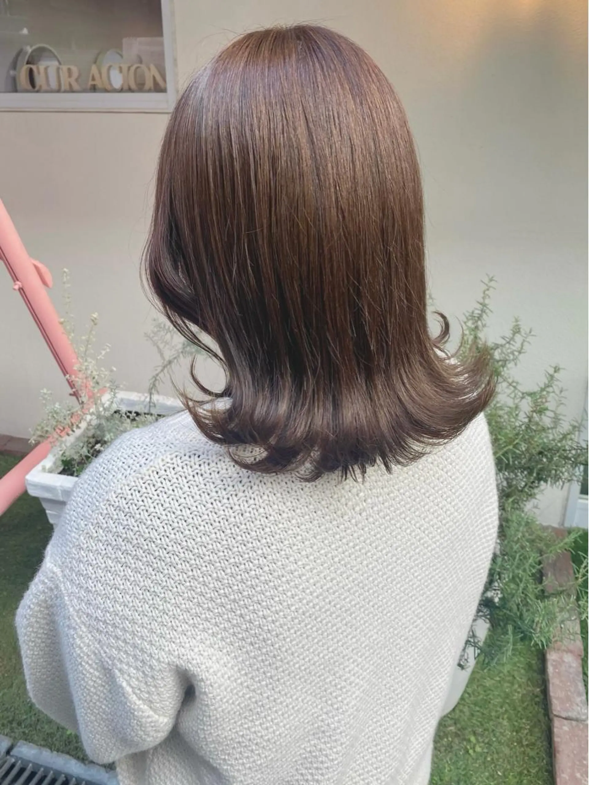 ロング カラー ヘアカラー トリートメント otoha✳︎ くすみカラーのヘアスタイル