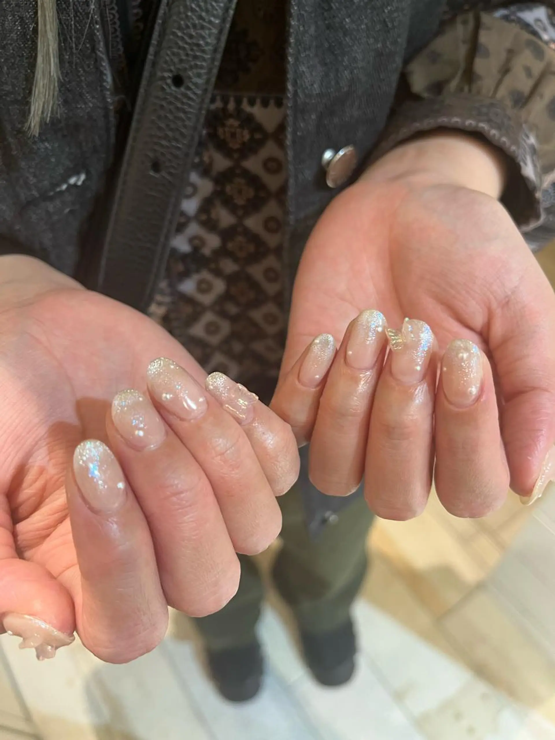 ネイル フレンチネイル ハンドネイル Momone ／渋谷／パラジェルのネイルデザイン