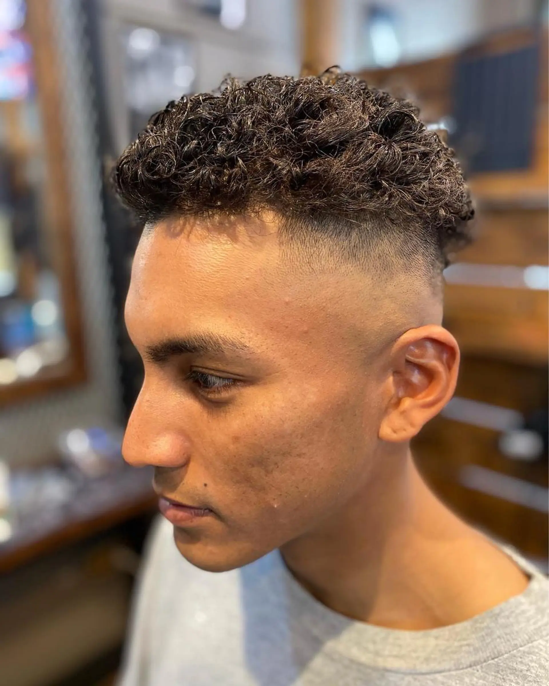 ミディアム パーマ ミディアムパーマ BADBARBER蒲田店所属・barber goriのその他イメージ