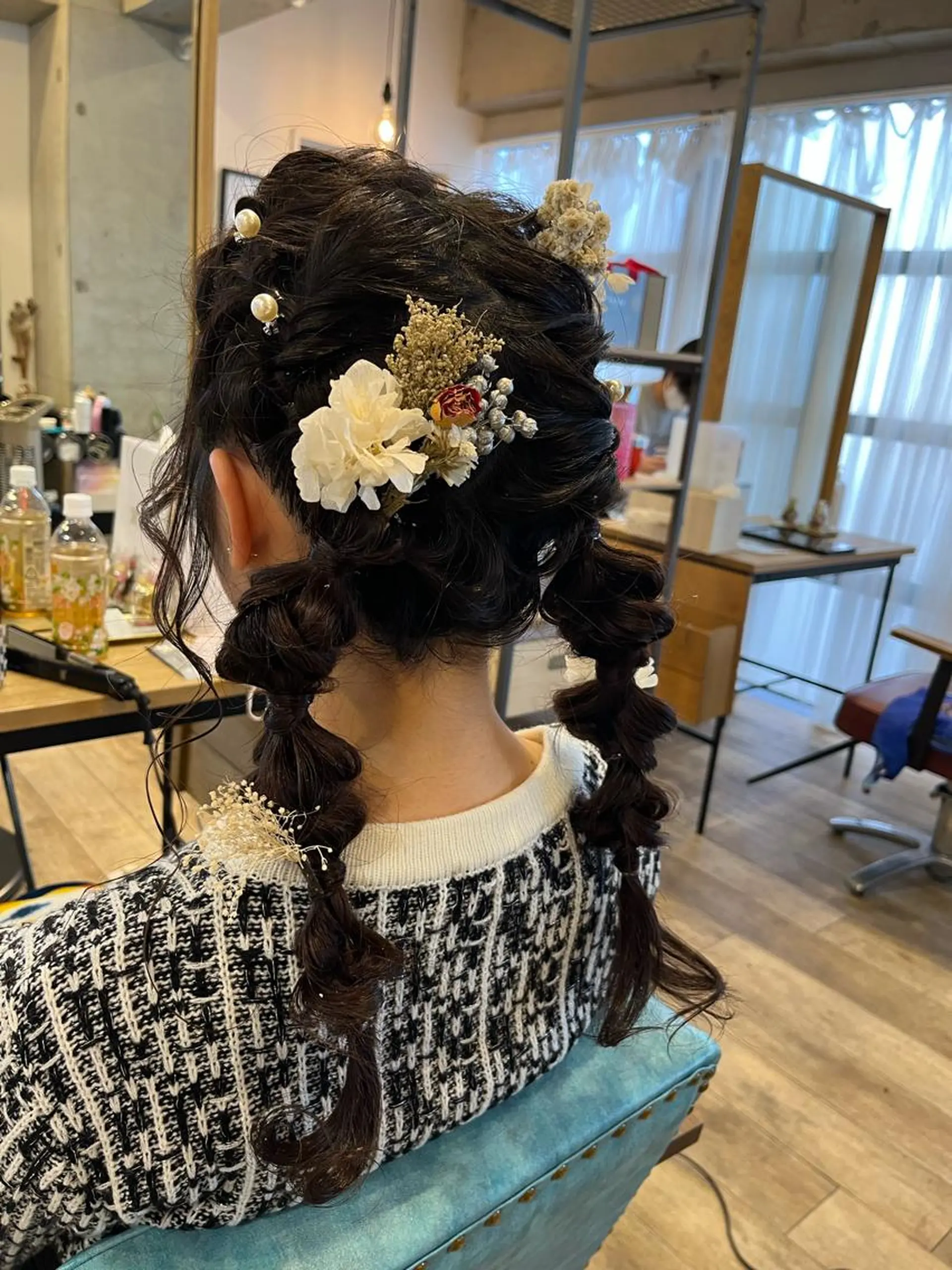 ヘアアレンジ 成人式 【lyann表参道】 大内優衣のヘアスタイル
