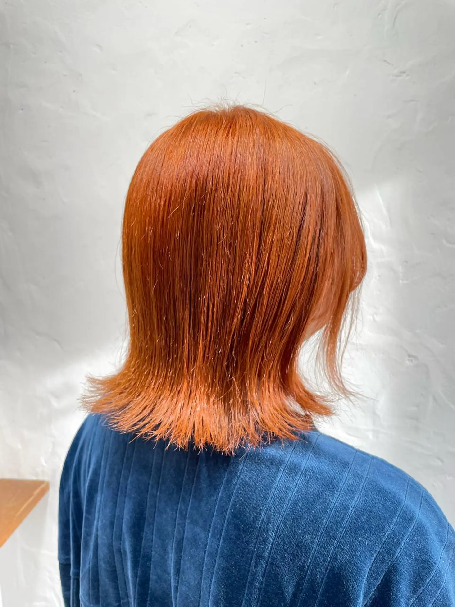 カラー オレンジ hair living Liko池袋東口店所属・✨透明感カラー🌱 上村　舜のヘアスタイル