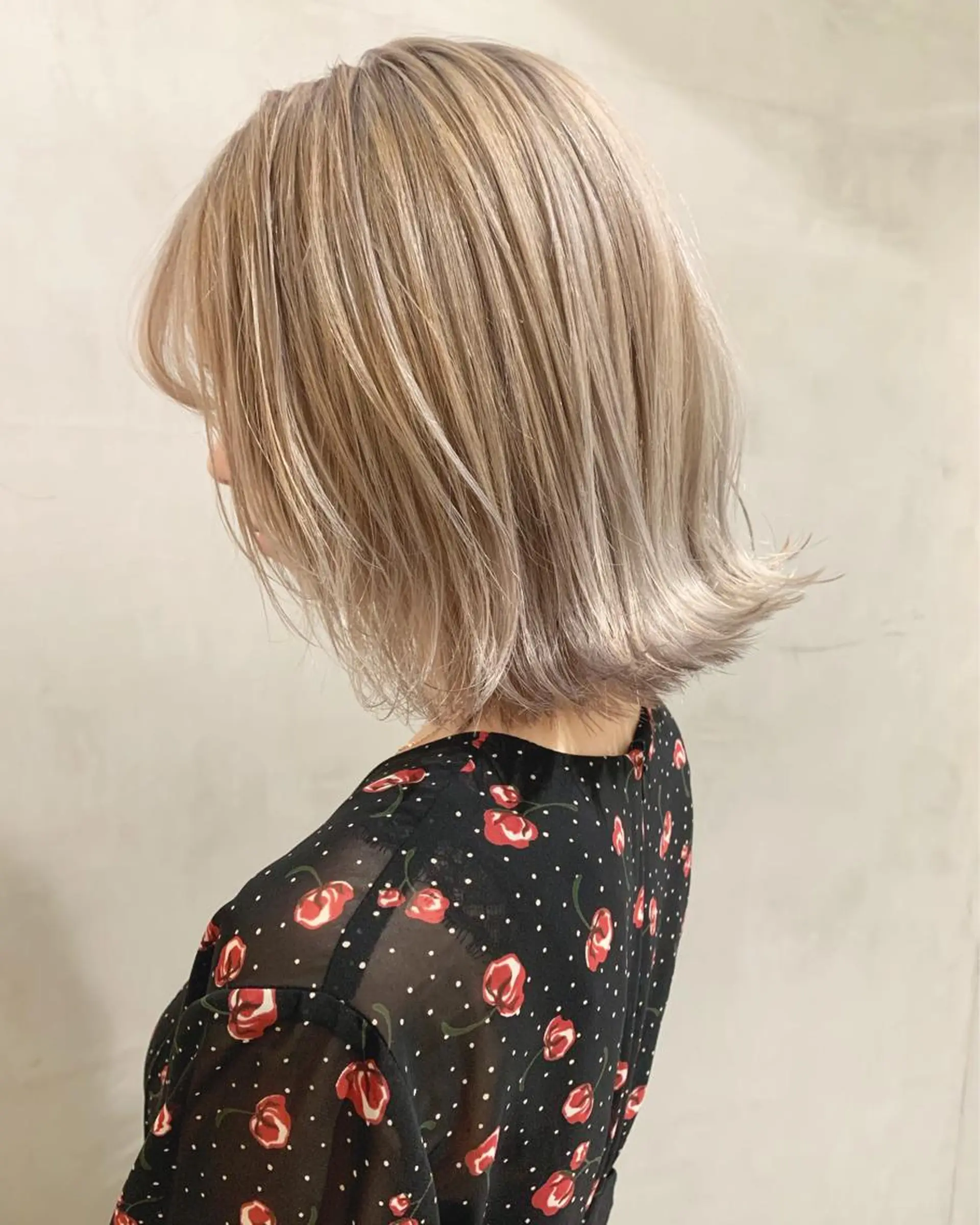 ミディアム カラー カット ヘアカラー トリートメント 優作 〜圧倒的信頼〜のヘアスタイル