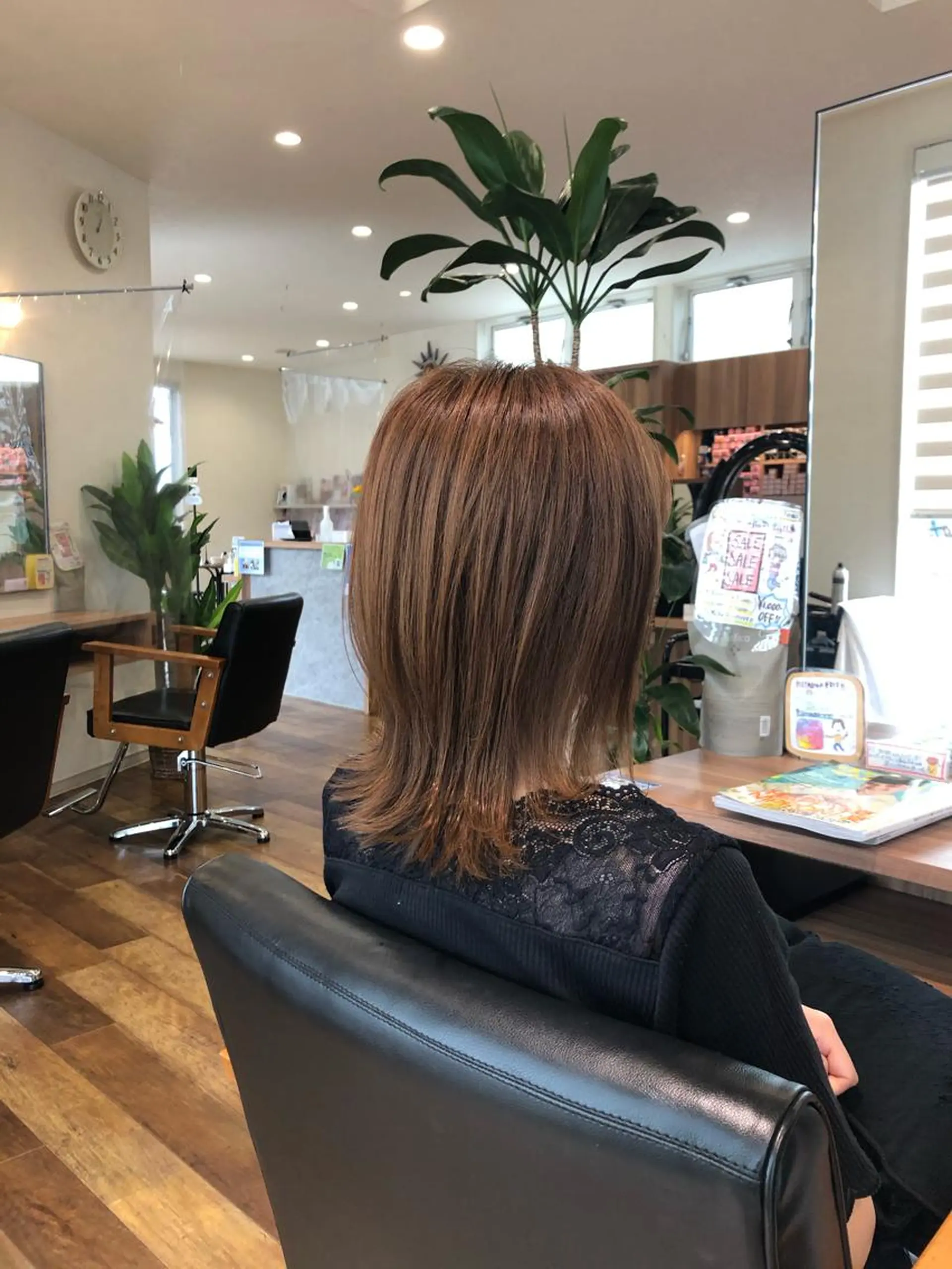 ミディアム しょうへいの店四郎丸店所属・大川 優佳のヘアスタイル