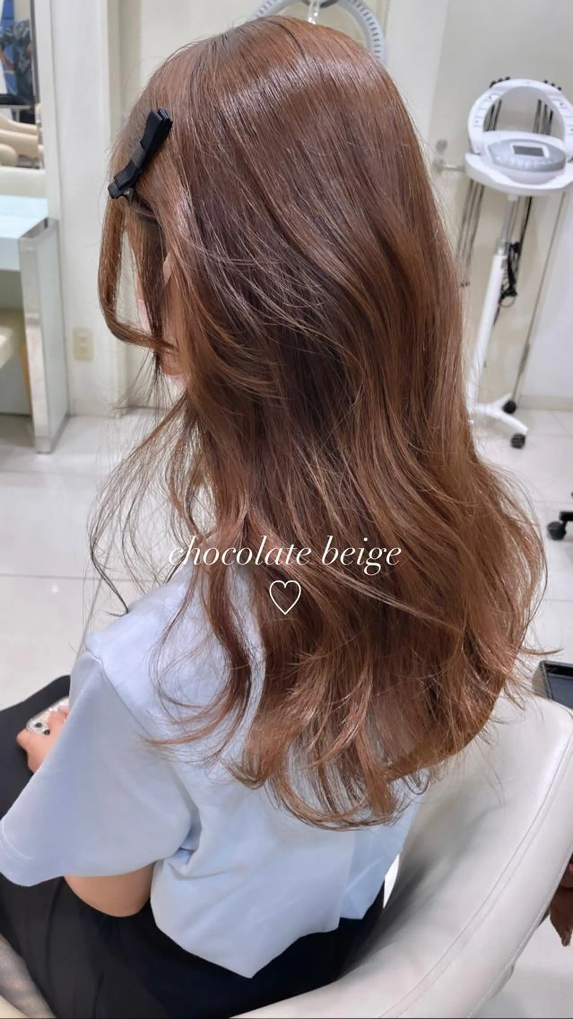 ロング ヘアカラー トリートメント 💗ブリーチなし 垢抜け💗徳井はやとのヘアスタイル