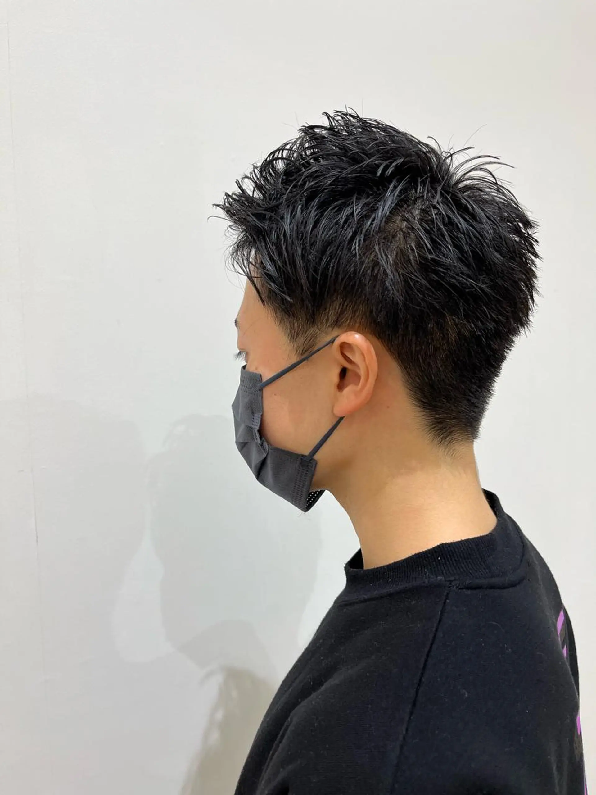 メンズ カット 艶髪 富永　美玖のヘアスタイル