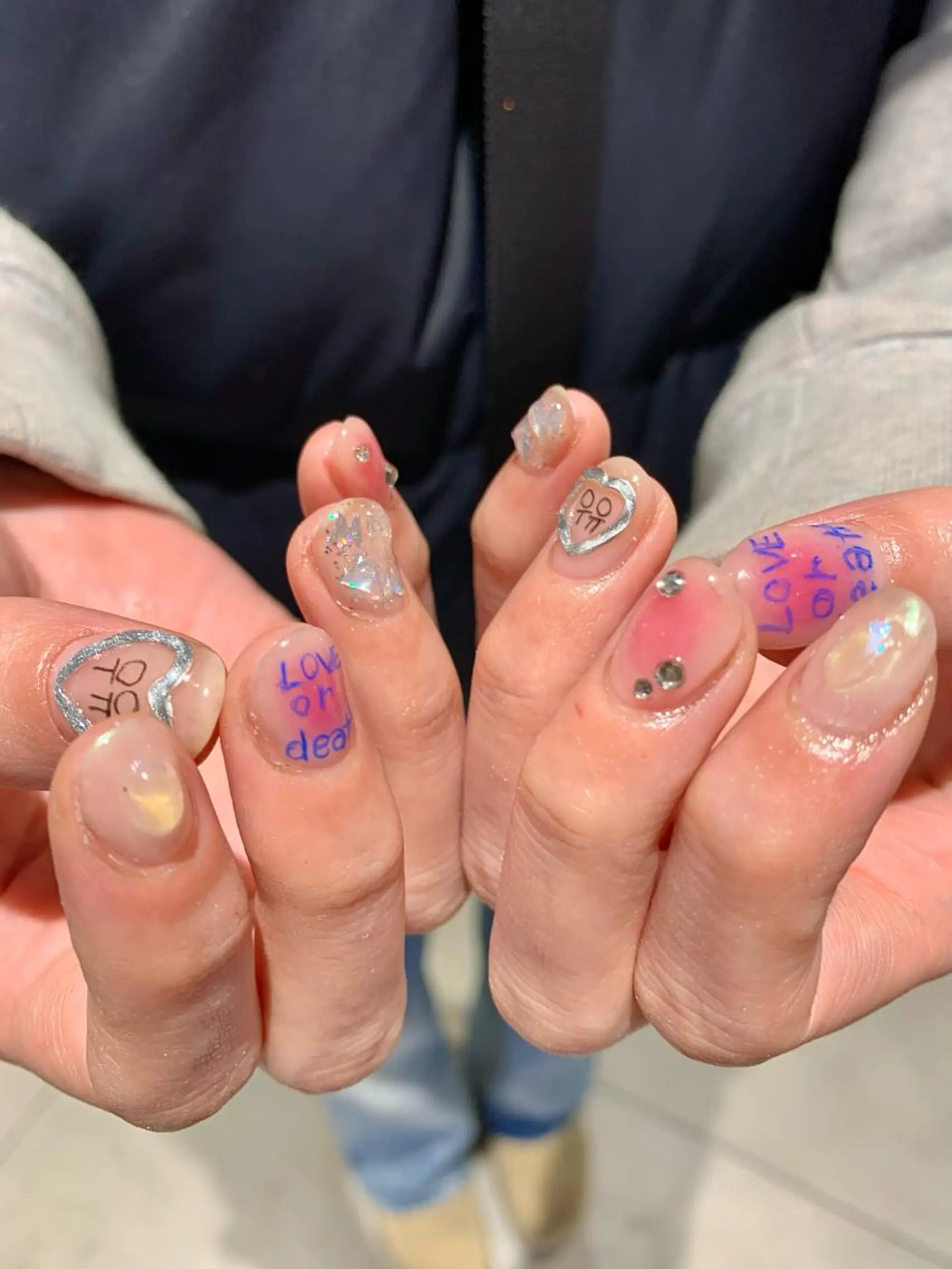 ネイル 韓国ネイル ハンドネイル Kureha/ネイル トレンドヘアのヘアスタイル