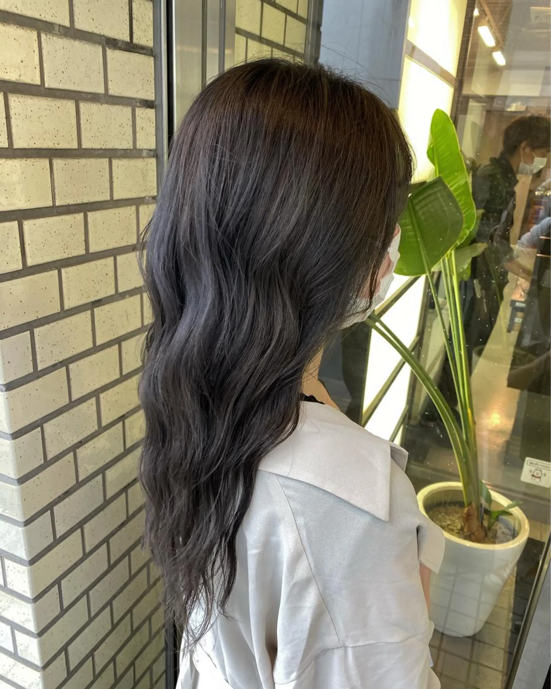 セミロング カット ヘアカラー トリートメント 韓国風デザイン 💐MIZUKI💐のヘアスタイル