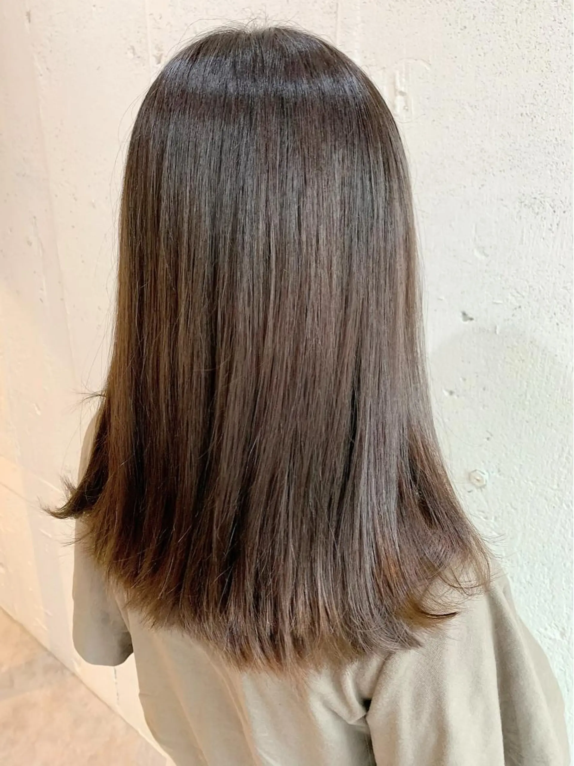 ミディアム カラー ブラウンカラー ナチュラルブラウン カット ヘアカラー トリートメント 💛丁寧さNo.🥇 🧸片山智裕💛のヘアスタイル
