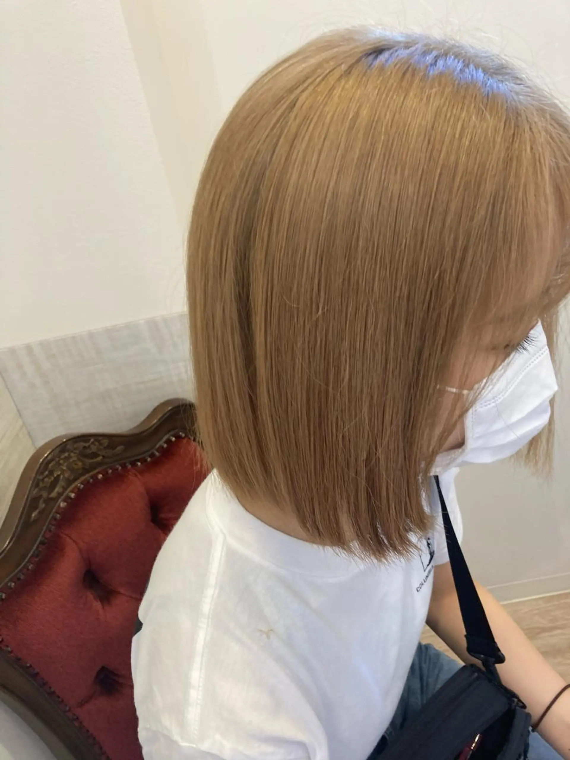 ショート ヘアアレンジ ボブ 佐藤 睦月のヘアスタイル
