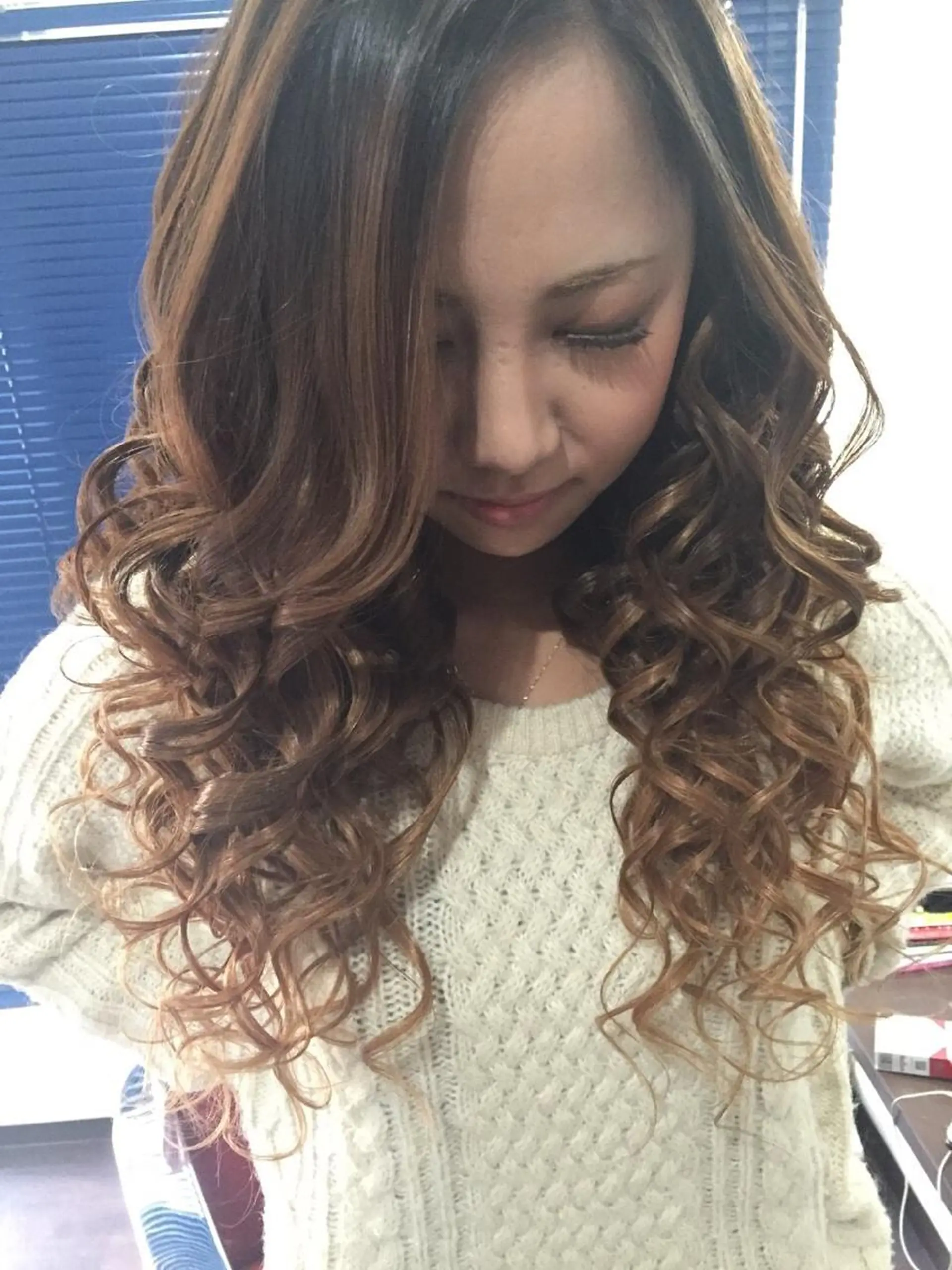 ミディアム エクステ Wakita Masakiのヘアスタイル