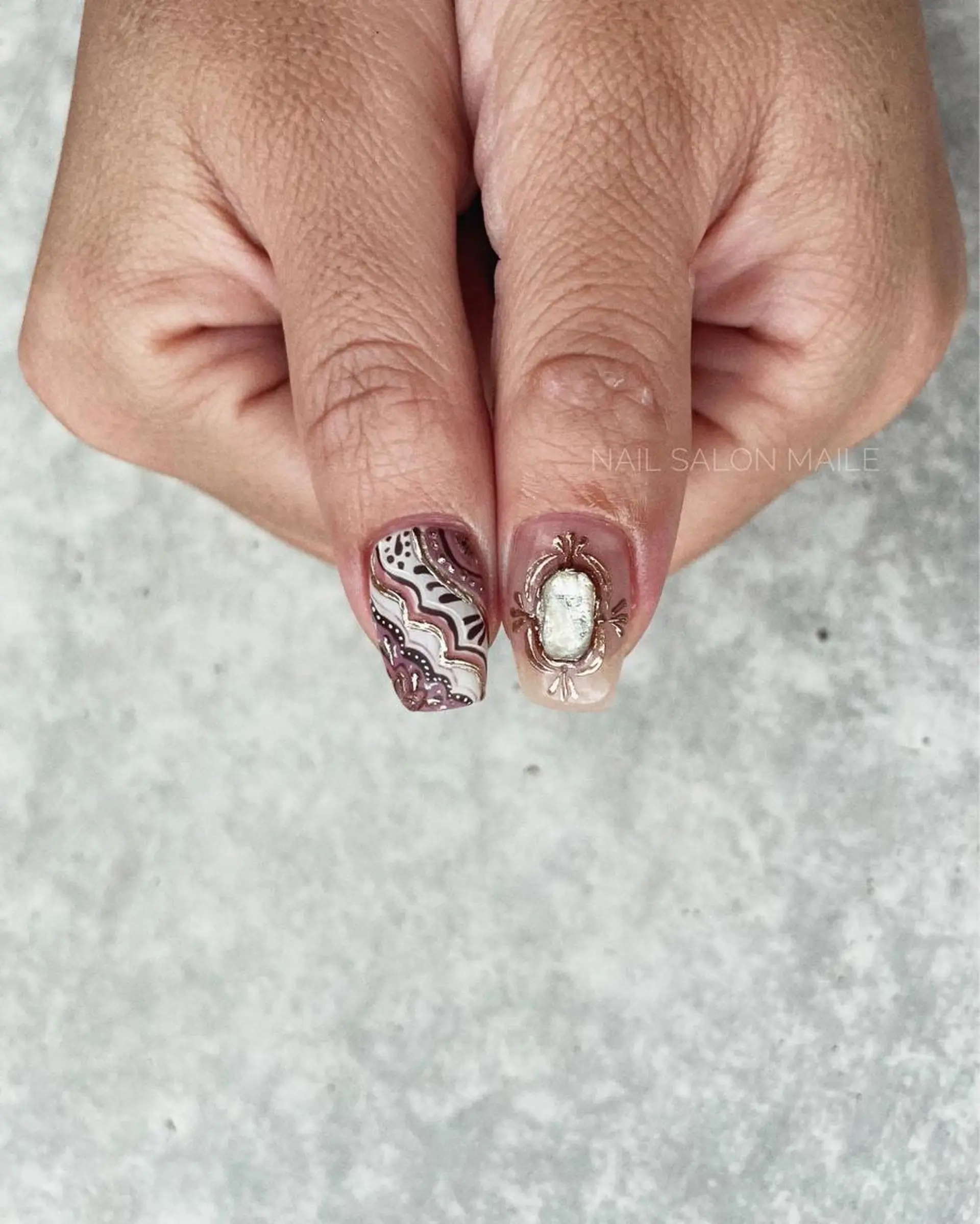 ネイル nailsalonmaile所属・nail salon maile☽のネイルデザイン