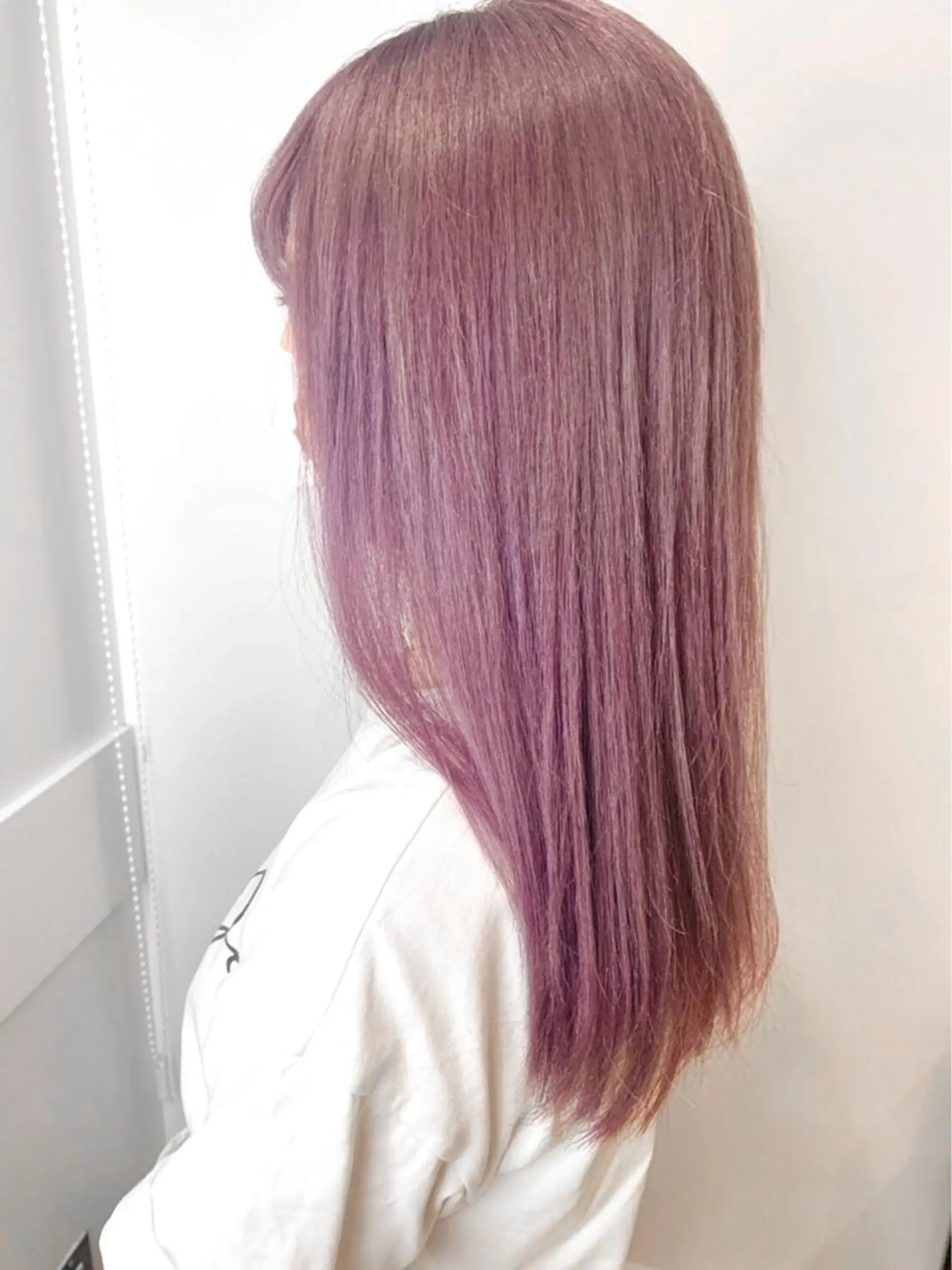 ロング カラー HOLON池袋所属・ウルフカット ハッシュカット/七海のヘアスタイル