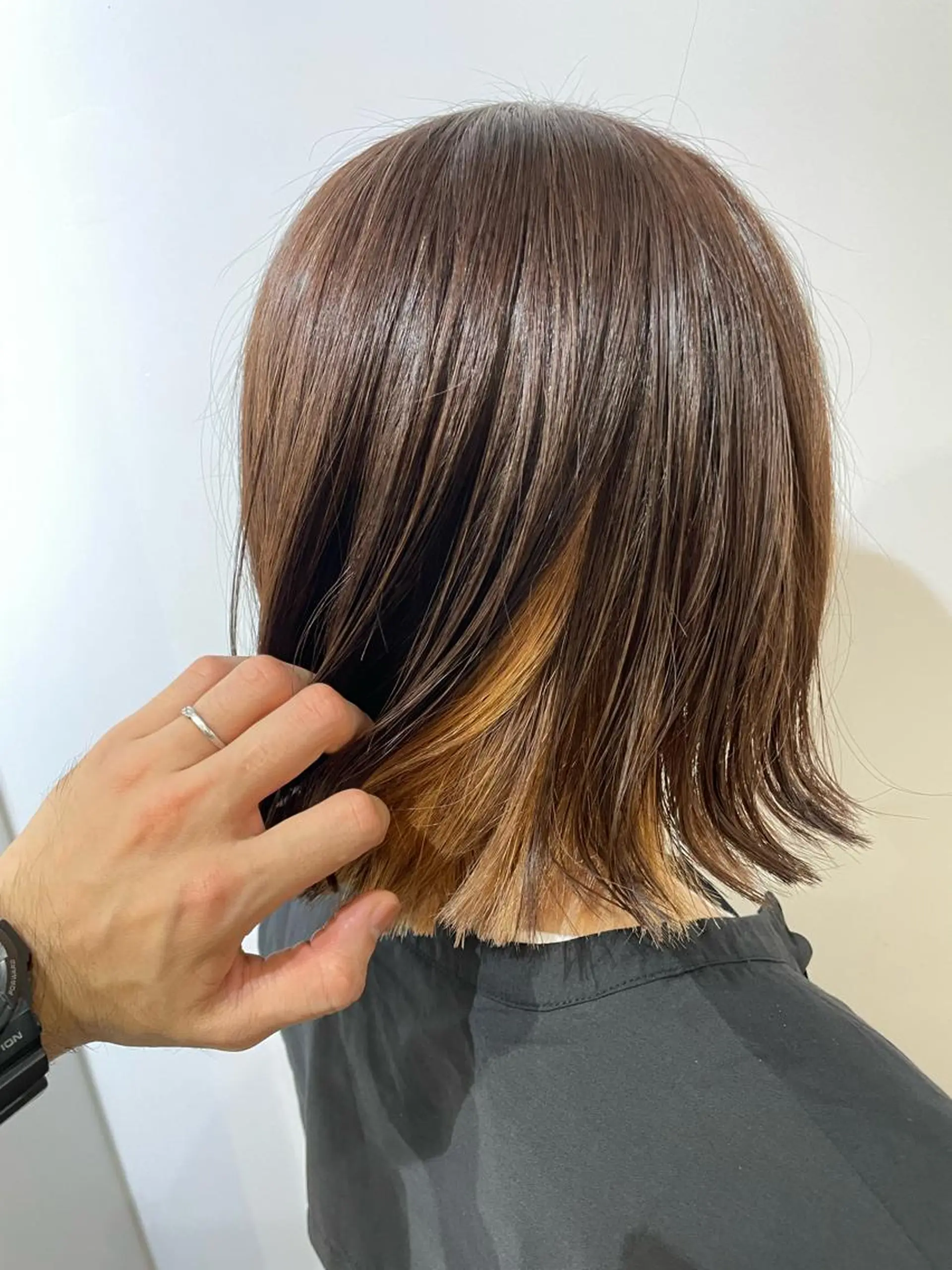 ミディアム ALBELY  hair&spa 浜松上島店所属・ダメージさせない 菊池紳吾のヘアスタイル