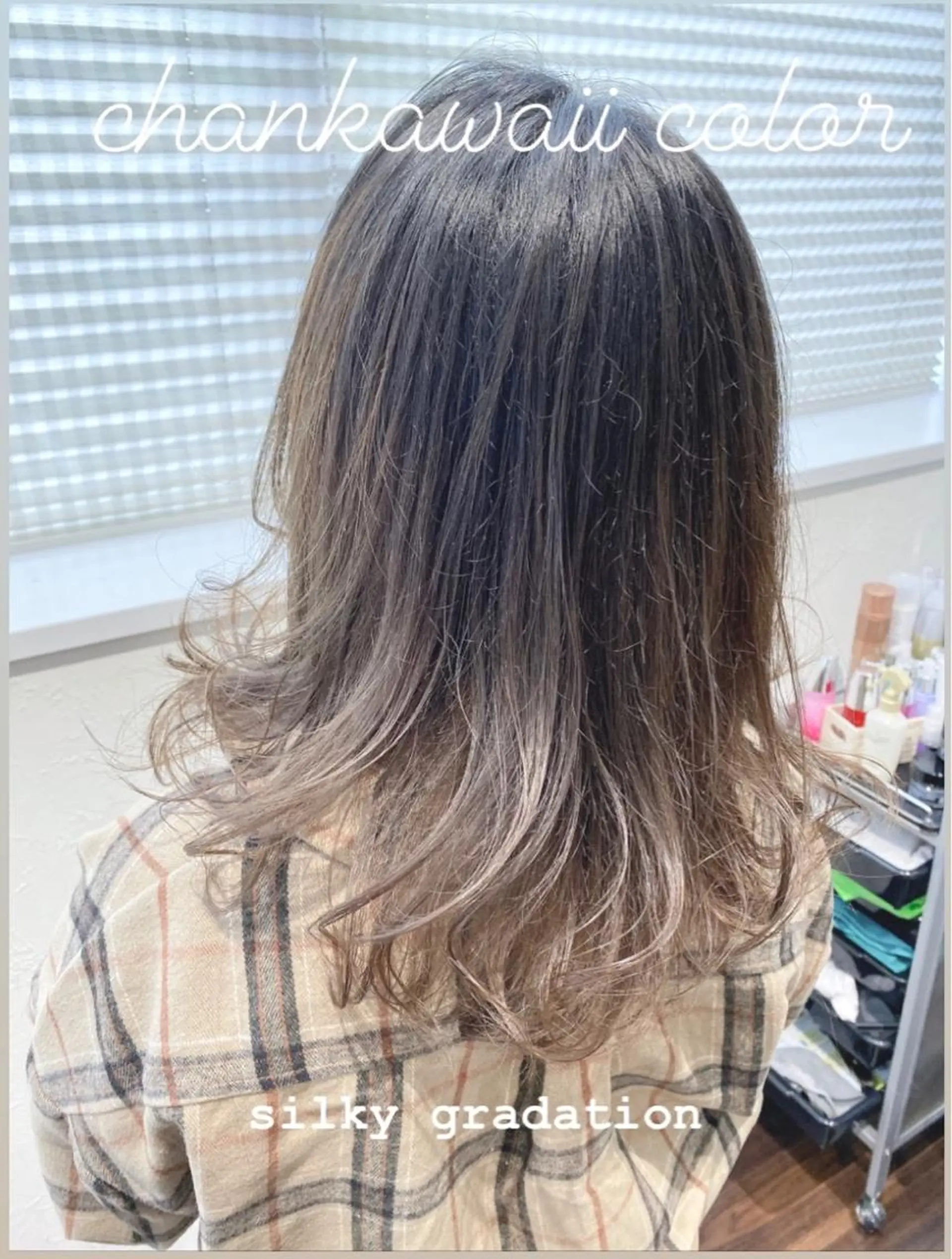 ミディアム カラー シェアサロンR所属・川合 勇気のヘアスタイル
