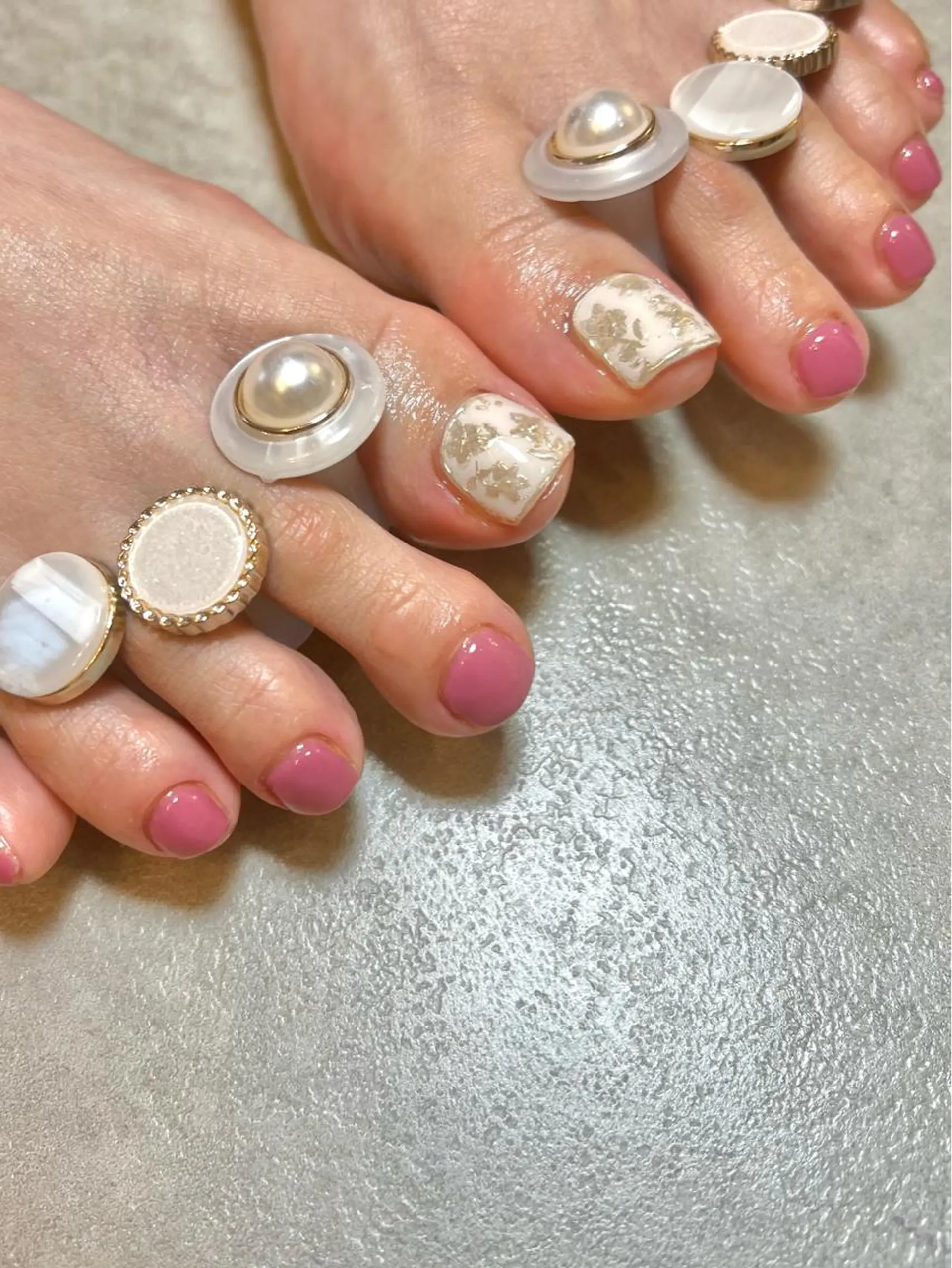 ネイル ワンカラーネイル フットネイル Nail Salon&School REPLENDA所属・REPLENDA/ azusa(石井梓)のネイルデザイン