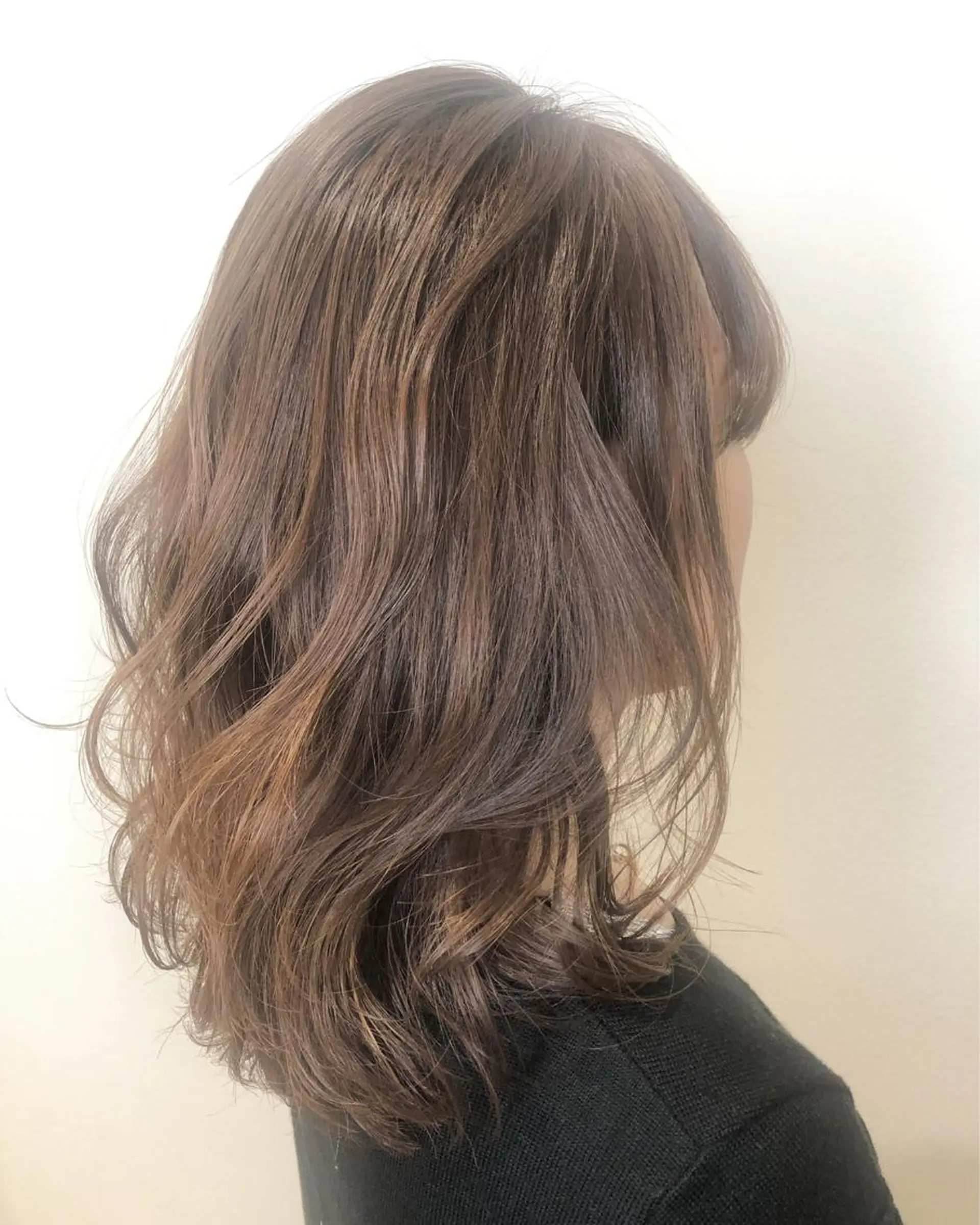 セミロング カラー カット ヘアカラー トリートメント 河合秀明/ハイライト /インナーカラーのヘアスタイル