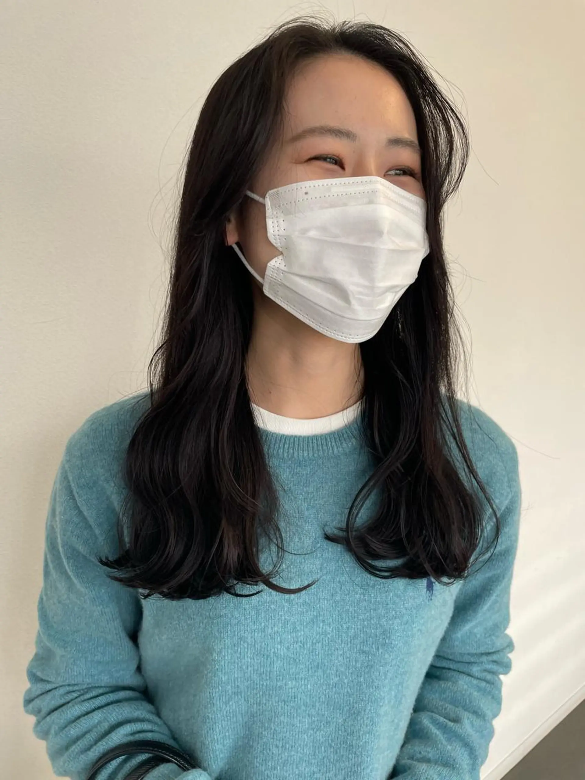 ロング カラー tablier所属・tablier 熊谷日菜子のヘアスタイル