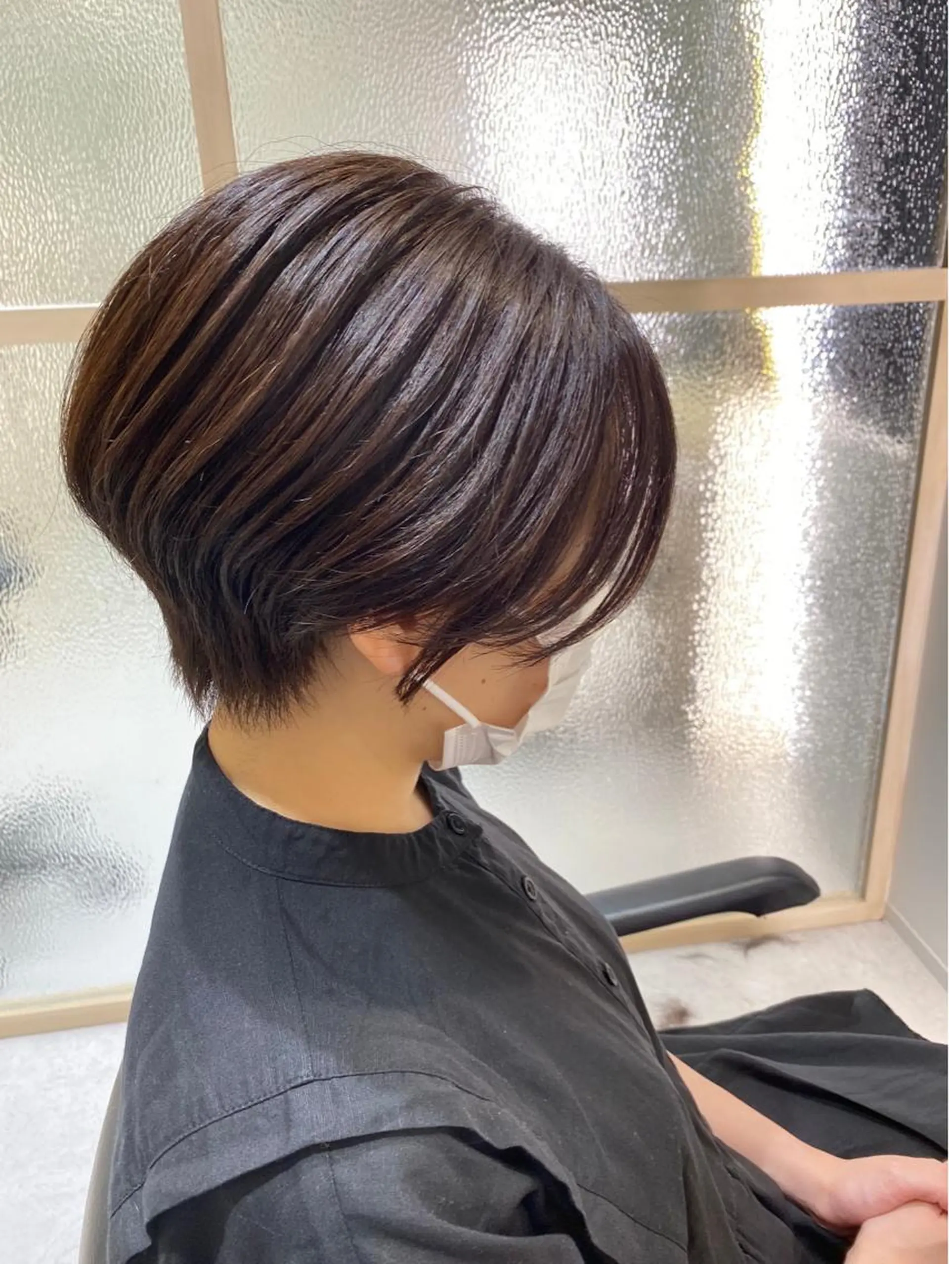 ショート ウサミ/透明感カラー レイヤーカット🌈のヘアスタイル