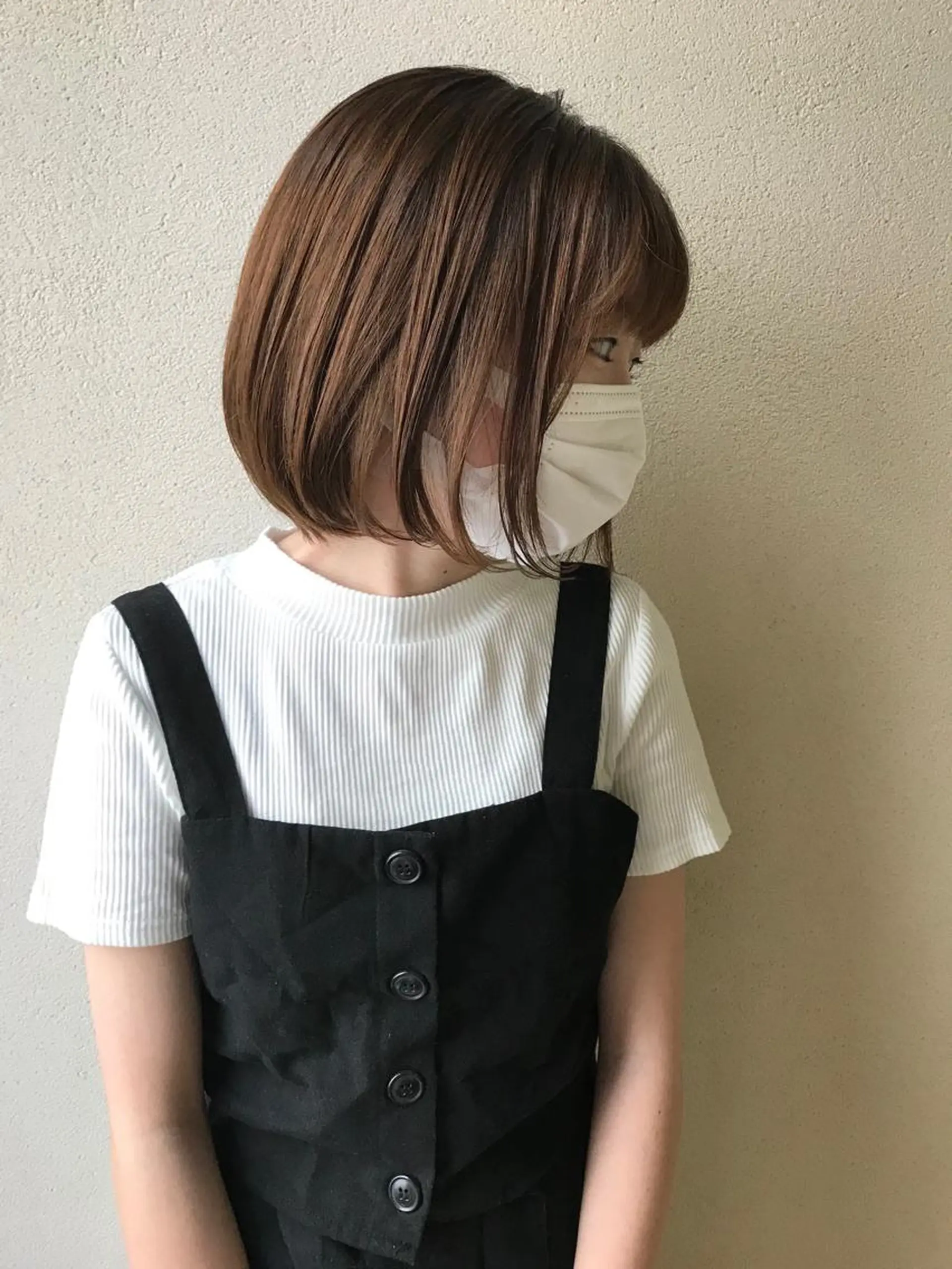 ショート ボブ 沢田 瞳のヘアスタイル