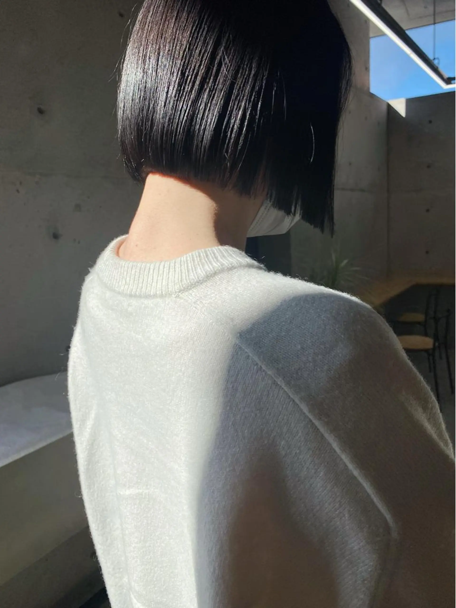 ミディアム カラー ヘアアレンジ ボブ son hair HIROEのヘアスタイル