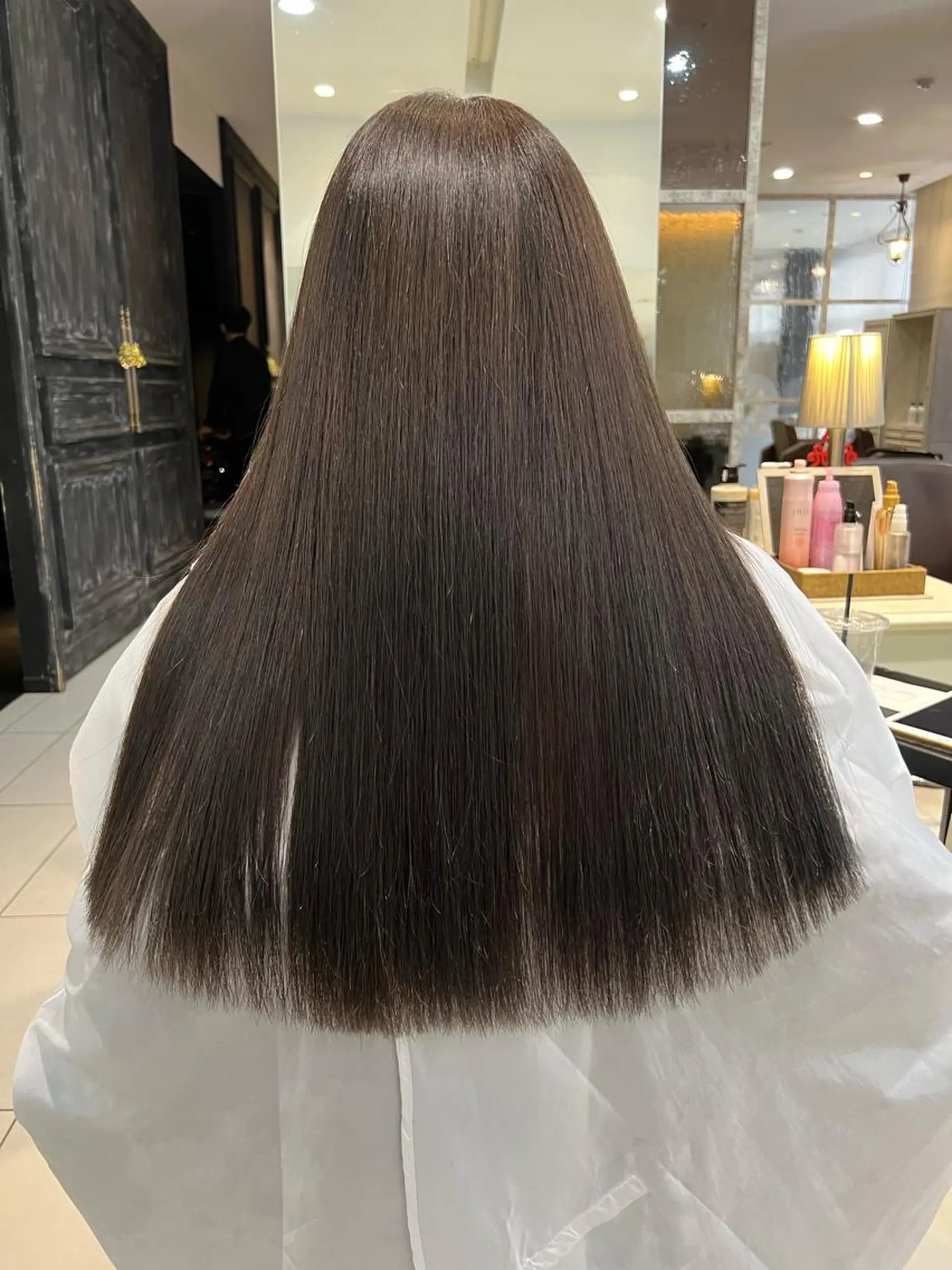 ロング シールエクステ エクステ ロング エクステ 透明感カラー/ 藤原リックのヘアスタイル