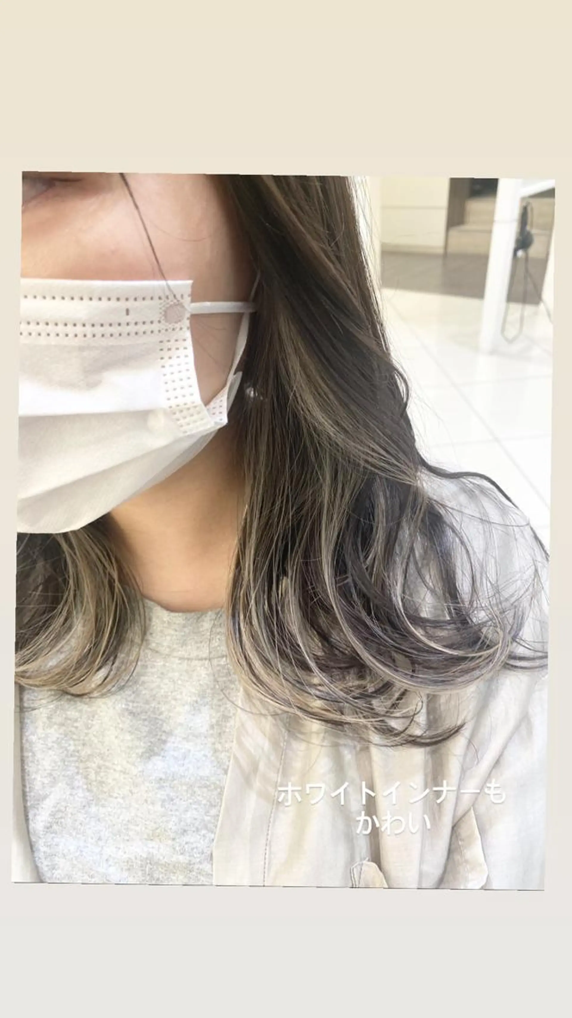 ミディアム カラー カット ヘアカラー marju銀座 マージュギンザのヘアスタイル