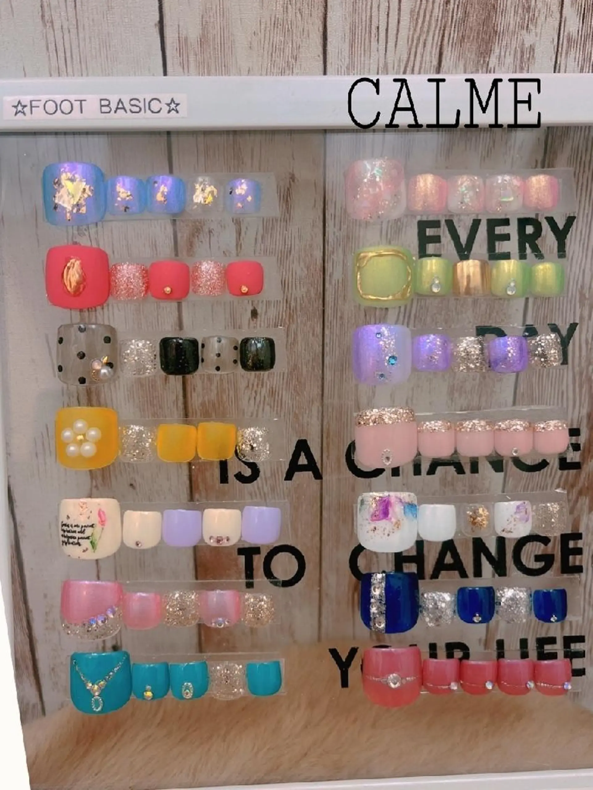 ネイル フットネイル フットネイル CALME ♡のネイルデザイン