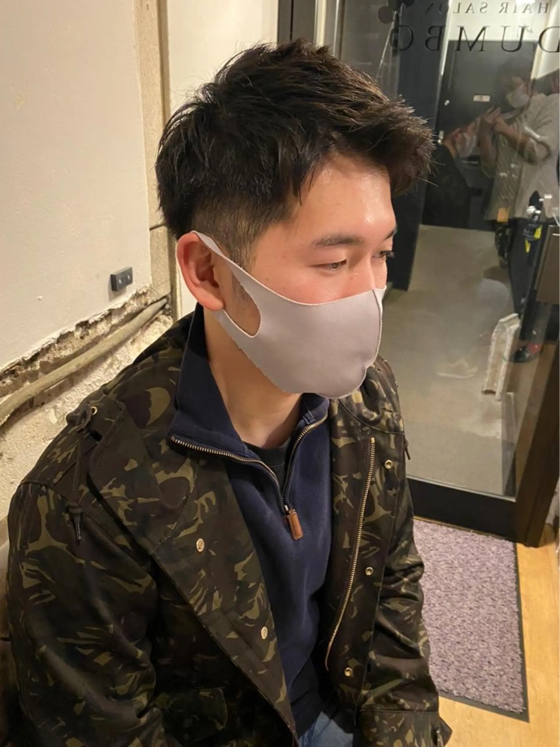 メンズ ✨色持ちの良い艶 カラー✨蟹江真世のヘアスタイル