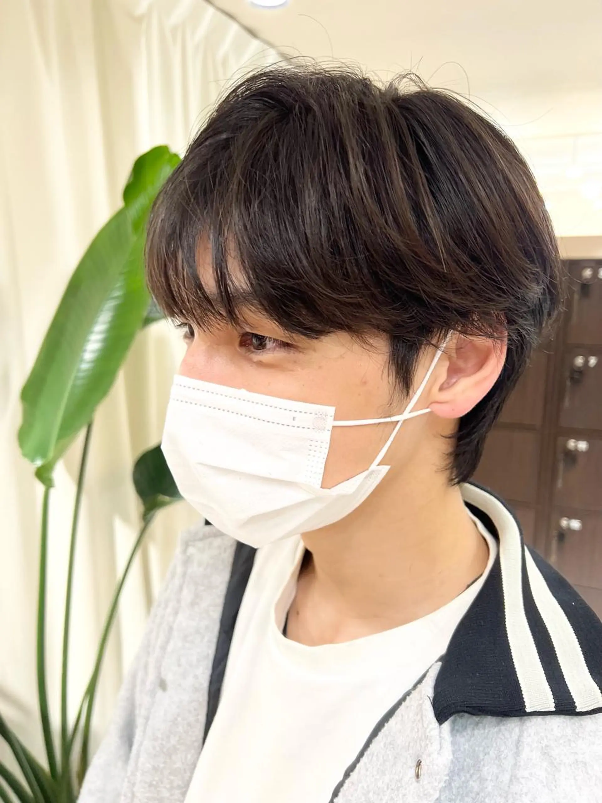 ショート メンズ マッシュウルフ マッシュ メンズウルフカット ウルフカット 【韓国風くびれヘア】 joule小木曽輝のヘアスタイル