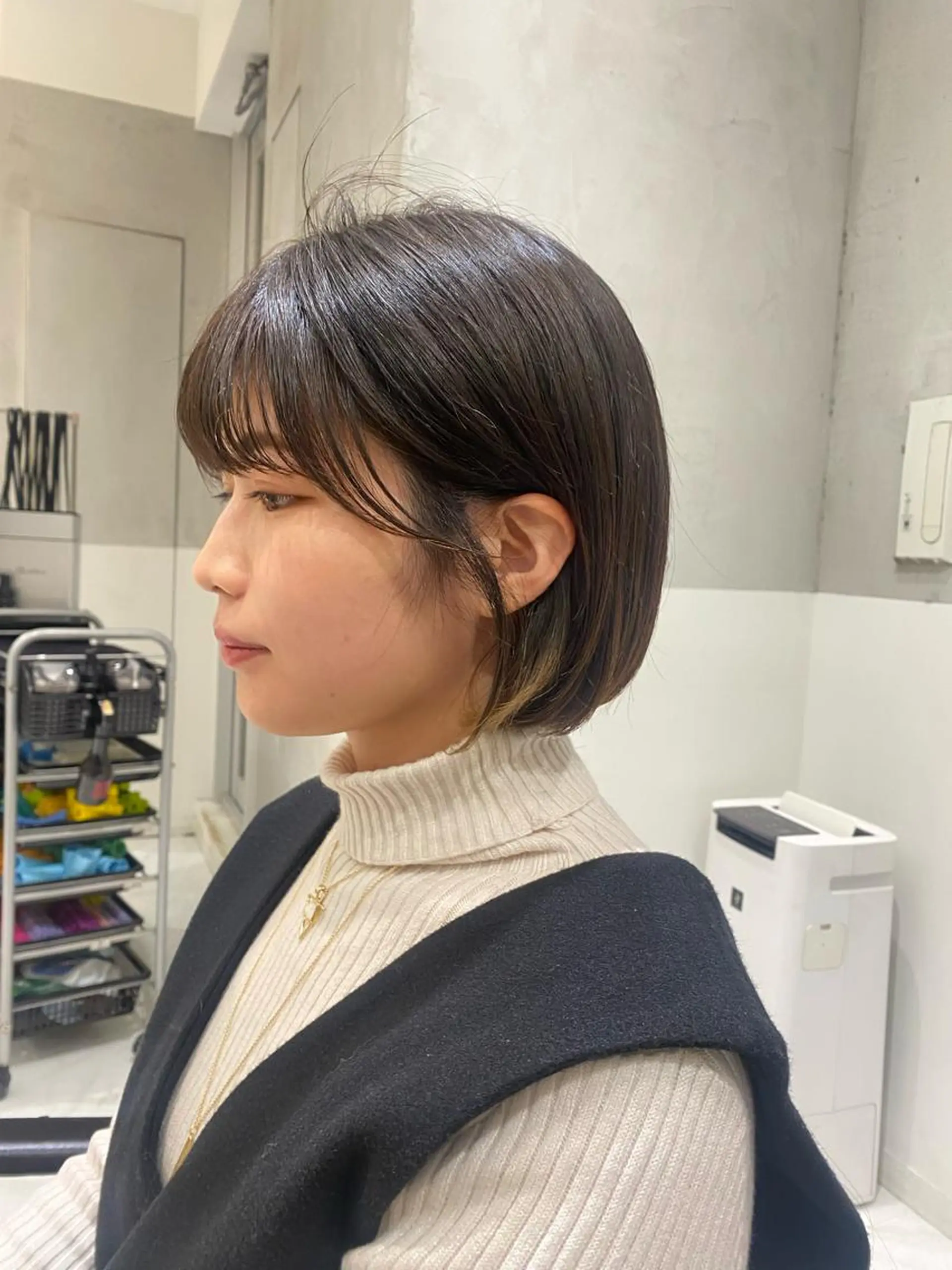 ショート 韓国レイヤーカット 🇰🇷mireiのヘアスタイル