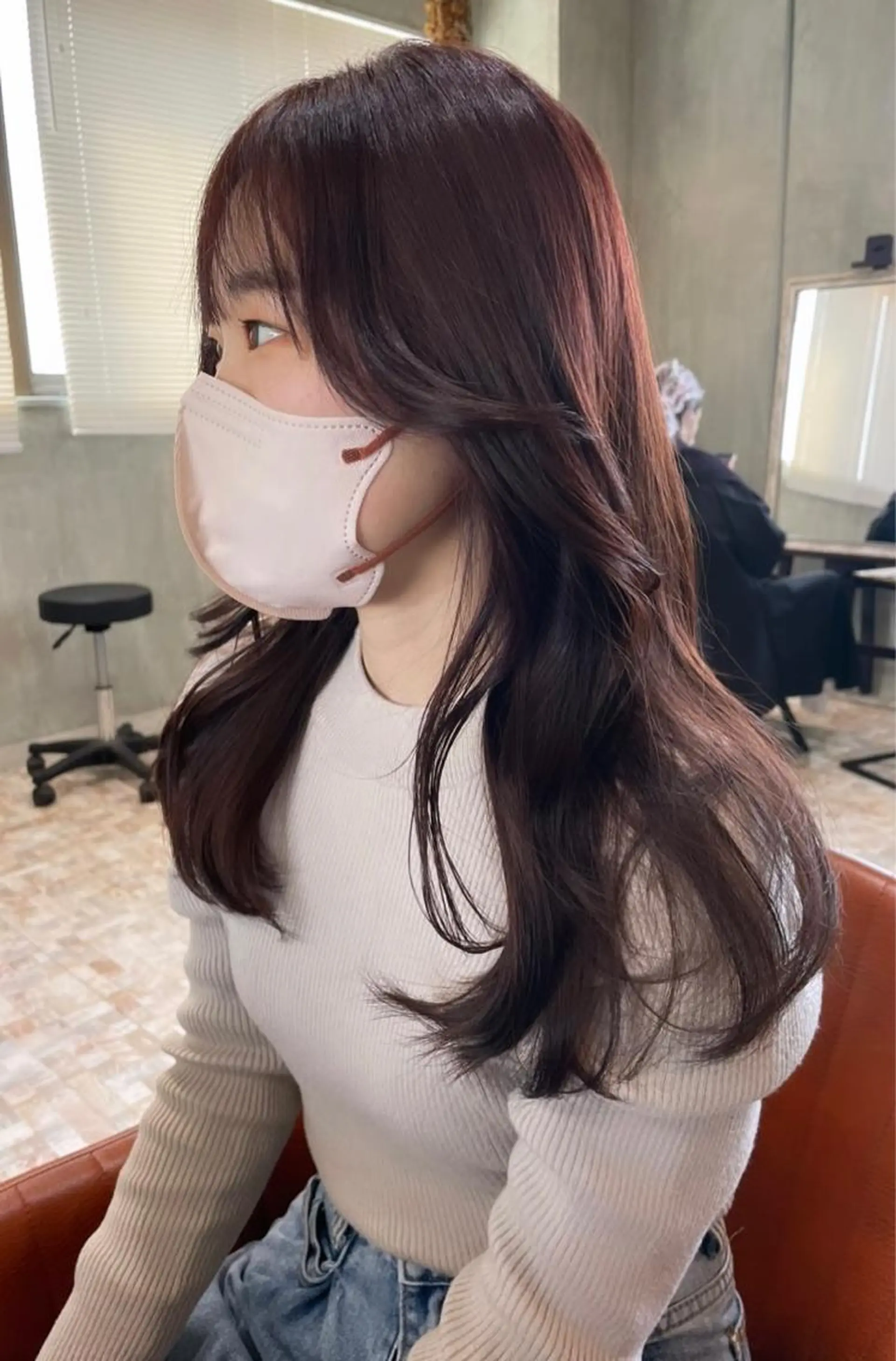 ロング カラー risako🇰🇷 韓国ヘア/レイヤーのヘアスタイル