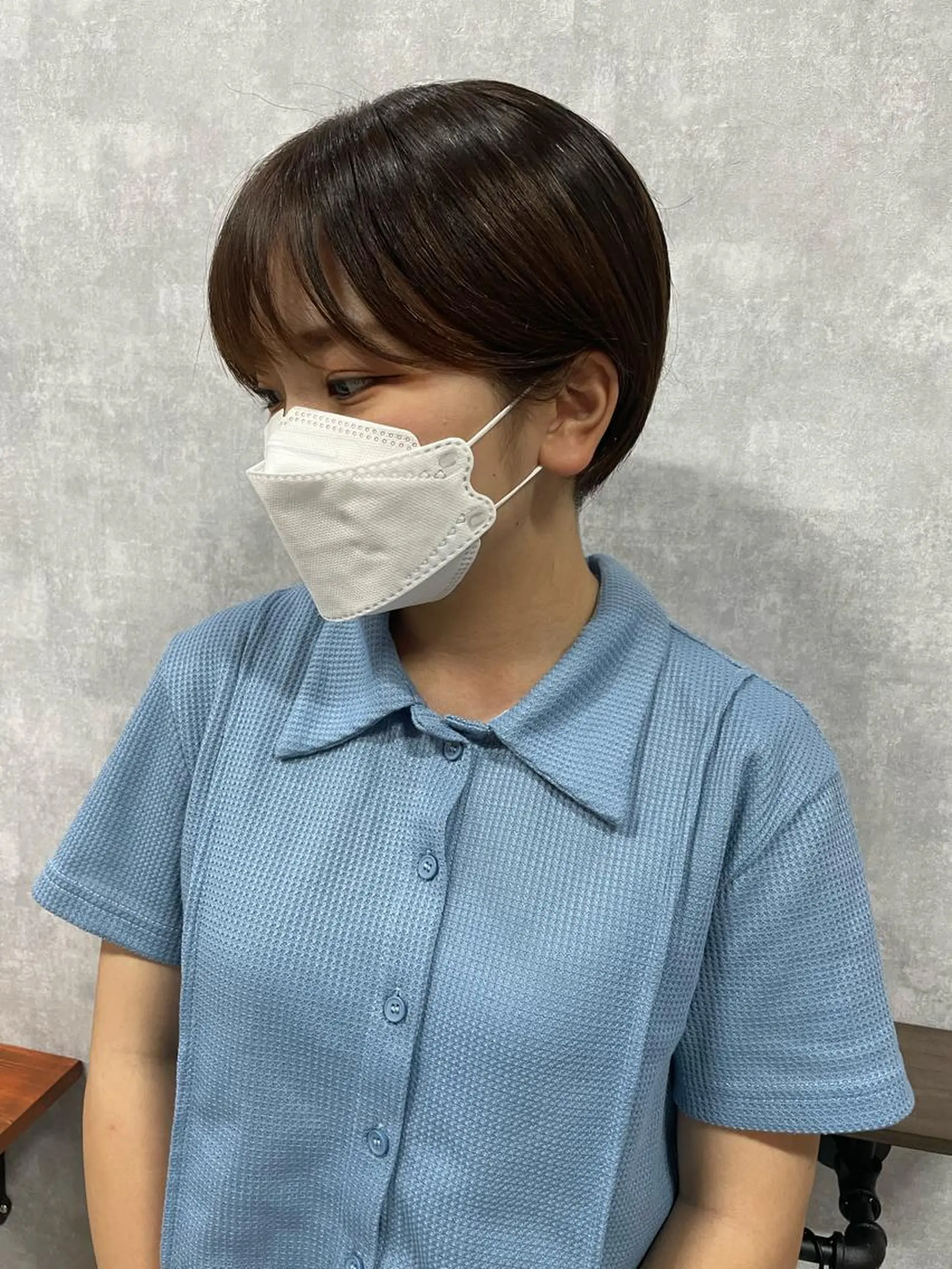 ショート 切りっぱなしボブ ショートボブ ハンサムショート 丸みショート アッシュ カット トリートメント C’LD hair  produce /シールドヘア所属・モテ髪/ボブ/ショー ト/アダチフウトのヘアスタイル