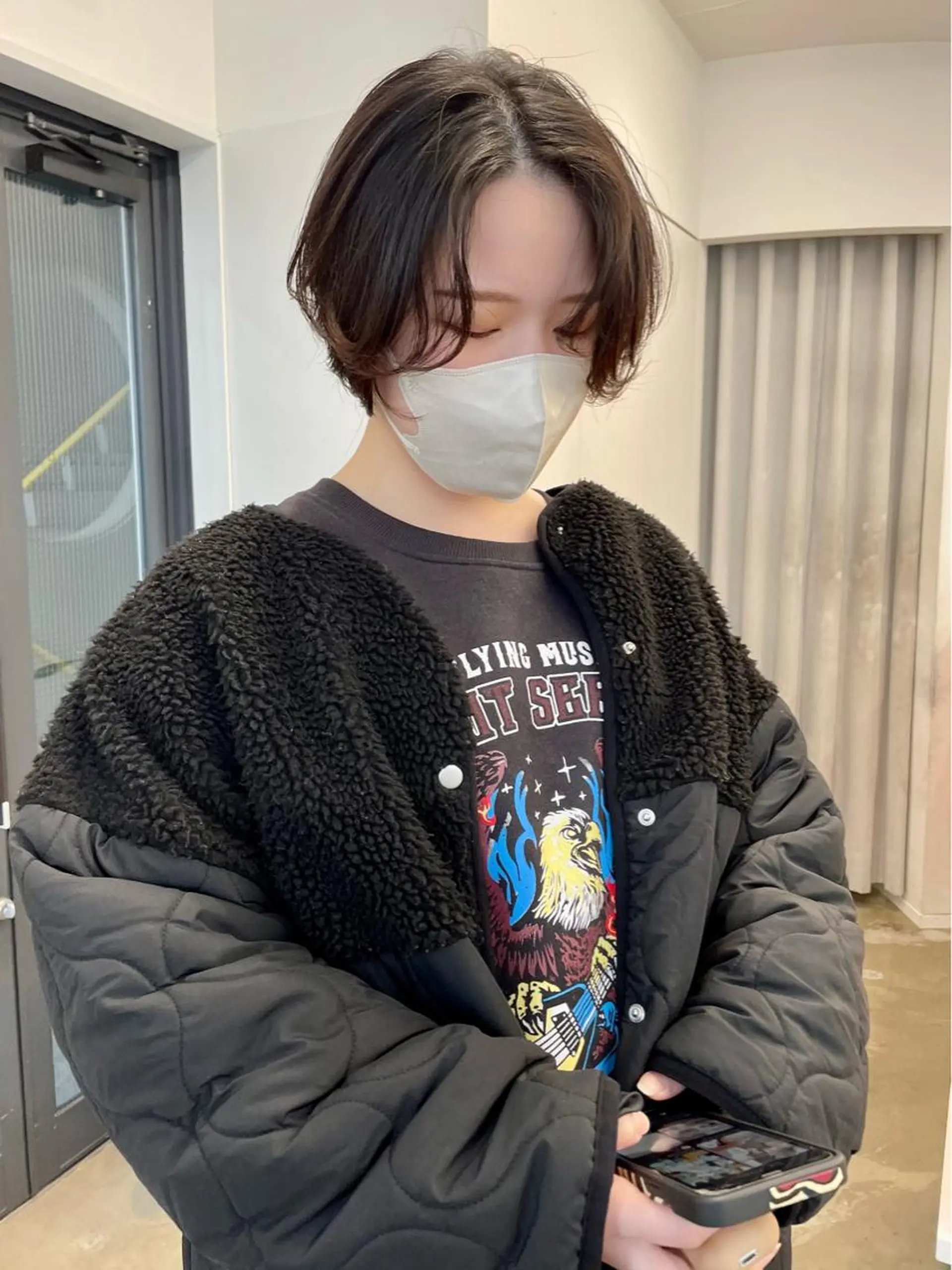 ショート ショートヘア pole所属・【pole】 minaのヘアスタイル