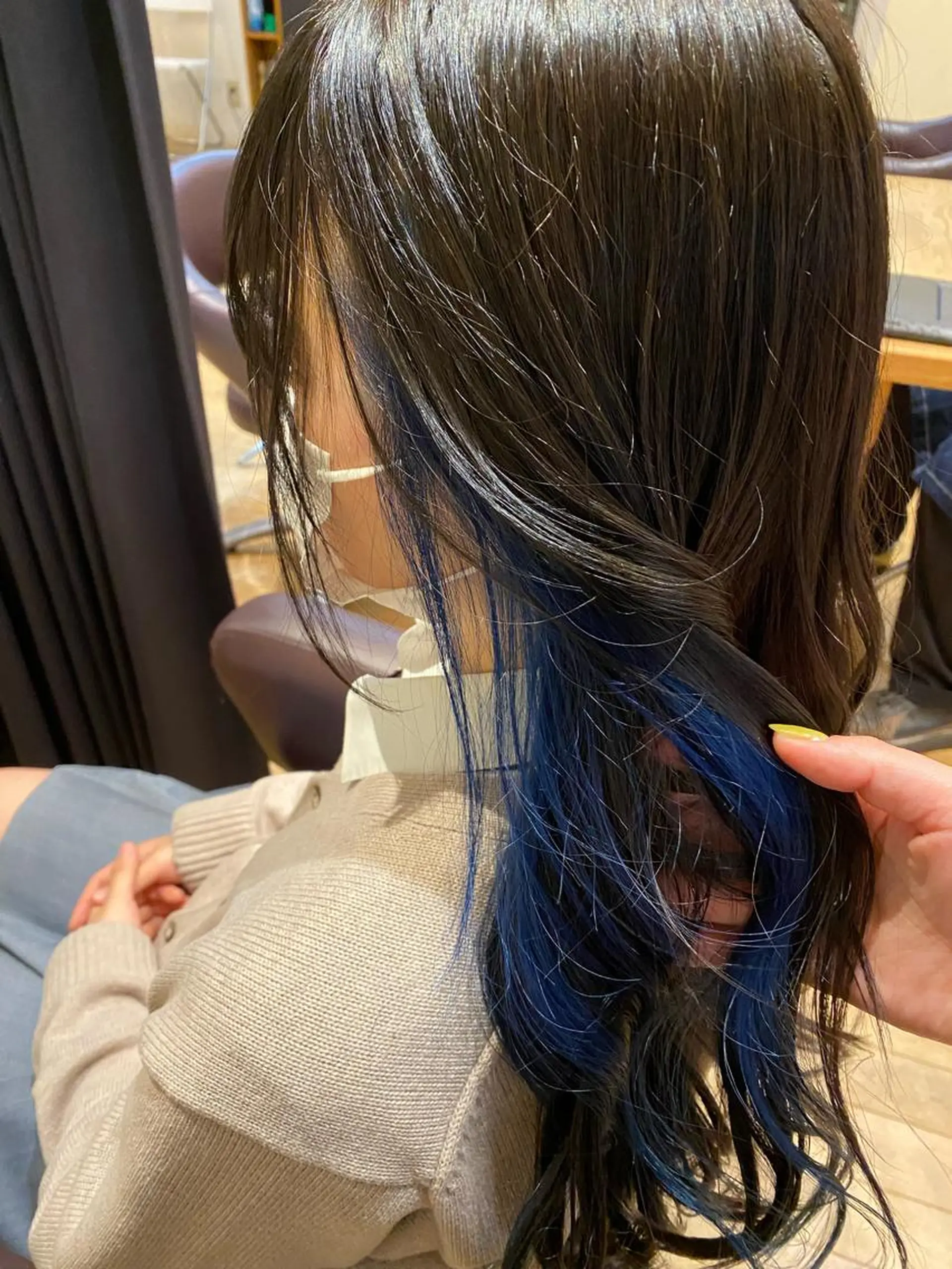 セミロング カラー nail chiaのネイルデザイン