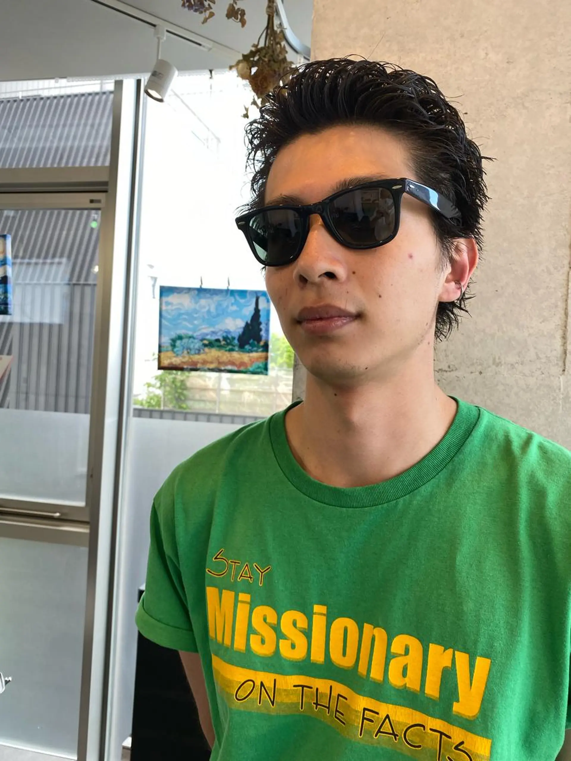 パーマ メンズ カット パーマ YinYang所属・川﨑 章弘のヘアスタイル