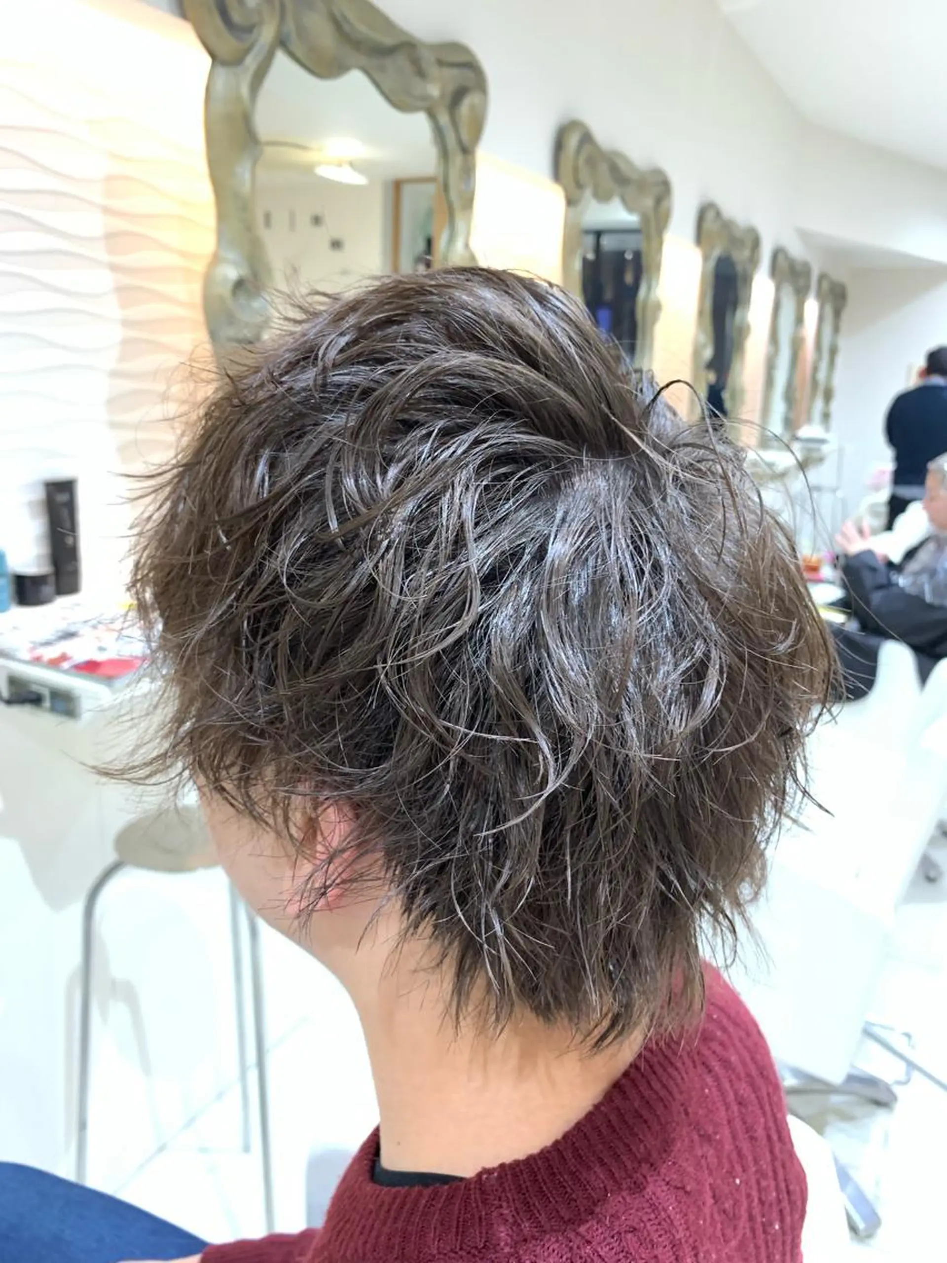 パーマ メンズ カット 松吉 純平のヘアスタイル