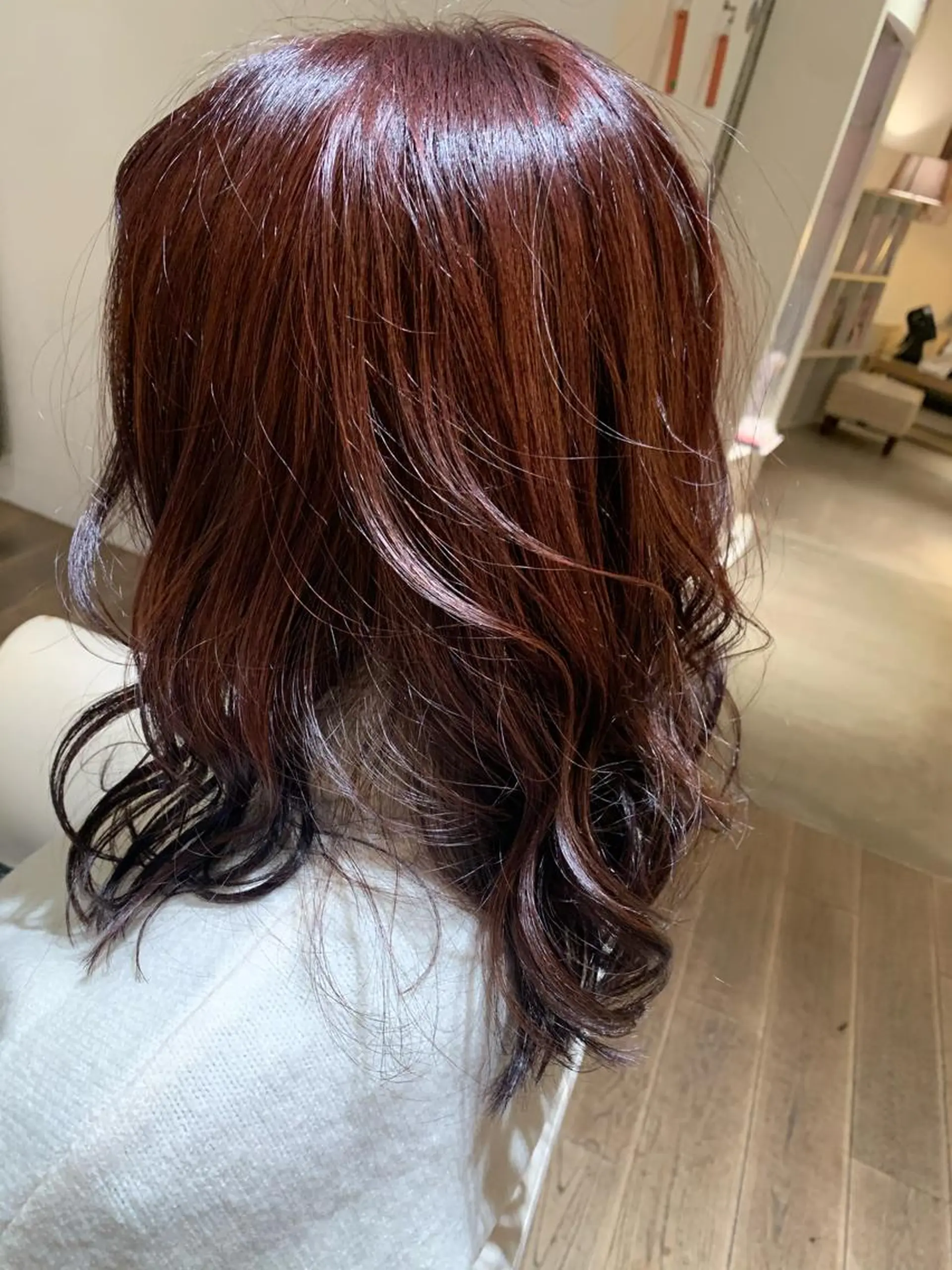 ミディアム ヘアカラー トリートメント AVANCE.セブンパーク天美松原店所属・髪質改善/レイヤー ✨平沼佑麻✨のヘアスタイル