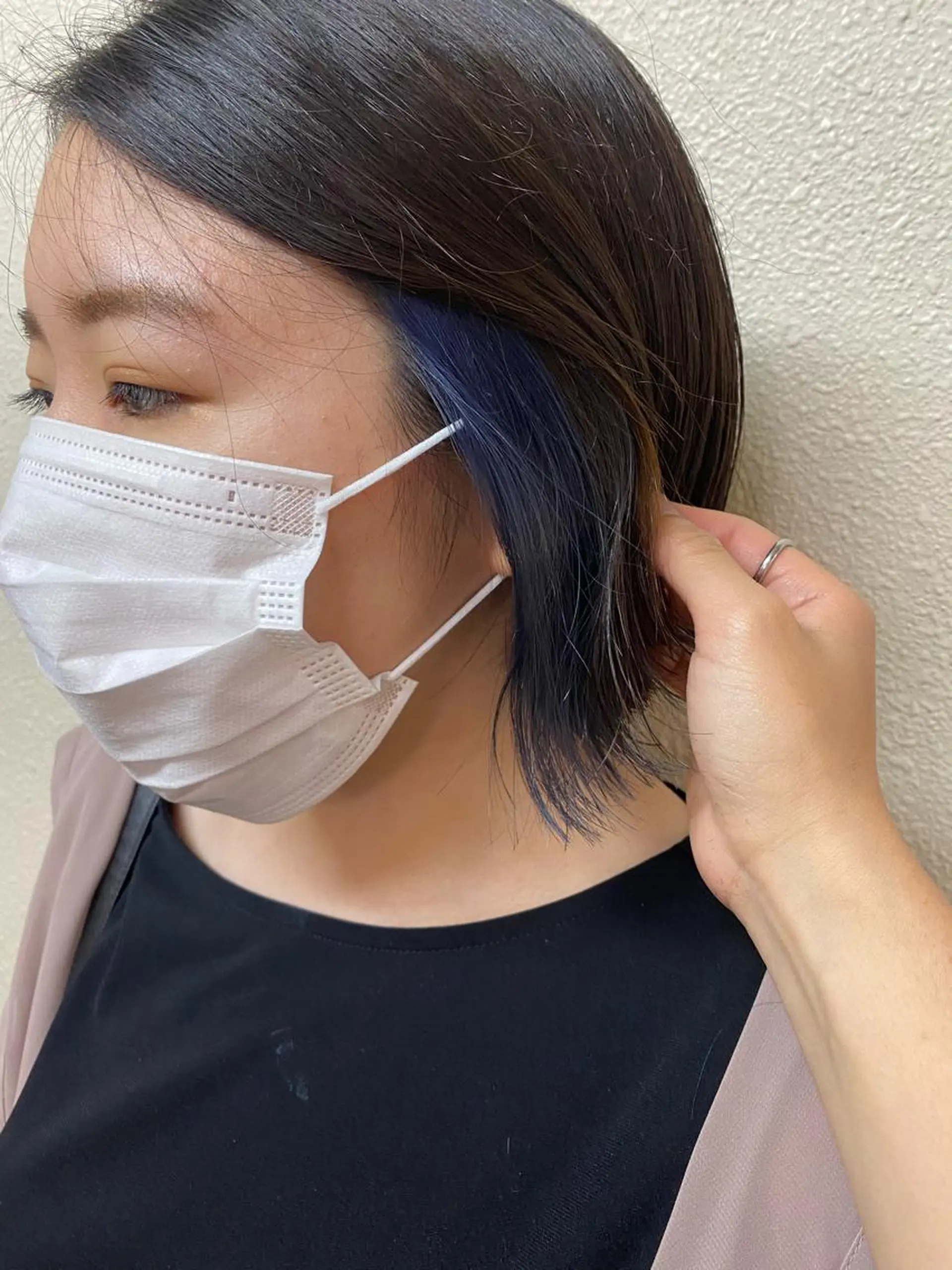 ショート カラー カット ヘアカラー トリートメント ikeda shioriのヘアスタイル