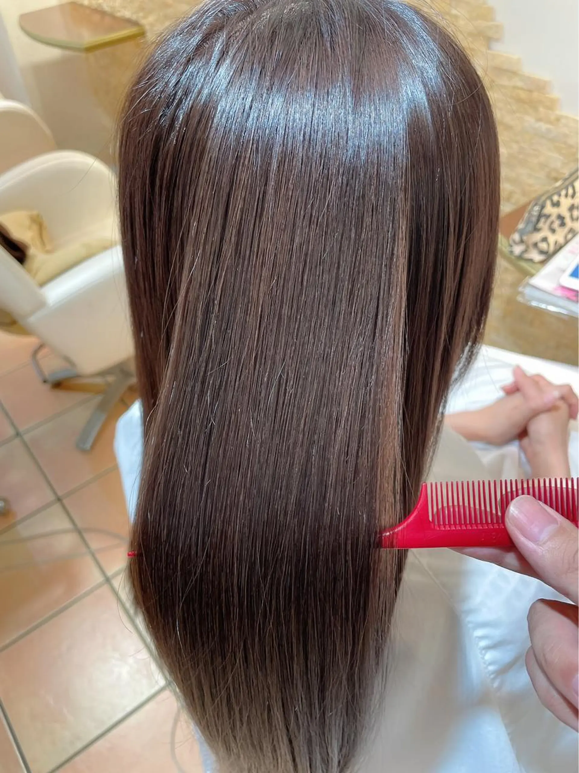 セミロング ヘアカラー 縮毛矯正 トリートメント 大姶良 友輝の眉毛・アイブロウイメージ