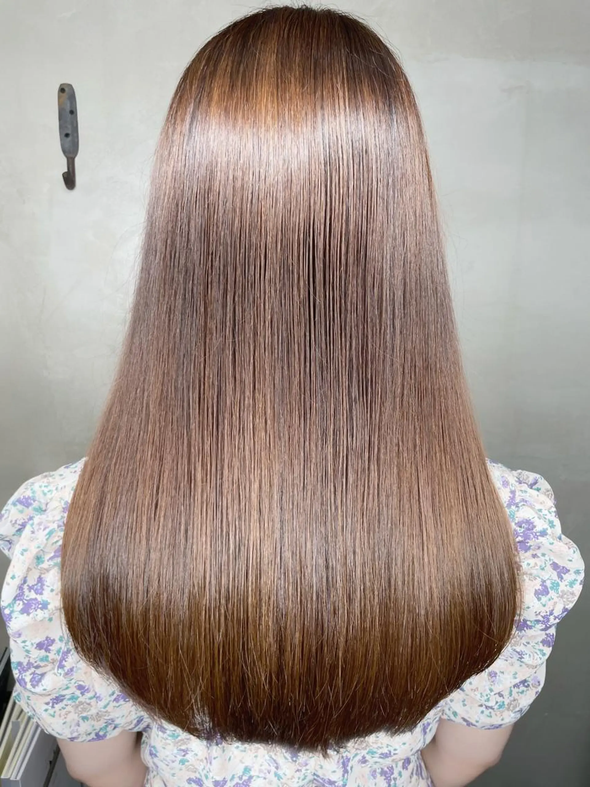 セミロング 髪質改善 ヘアカラー エクラート銀座所属・🌈韓国ヘア KOUSUKE🌈のヘアスタイル