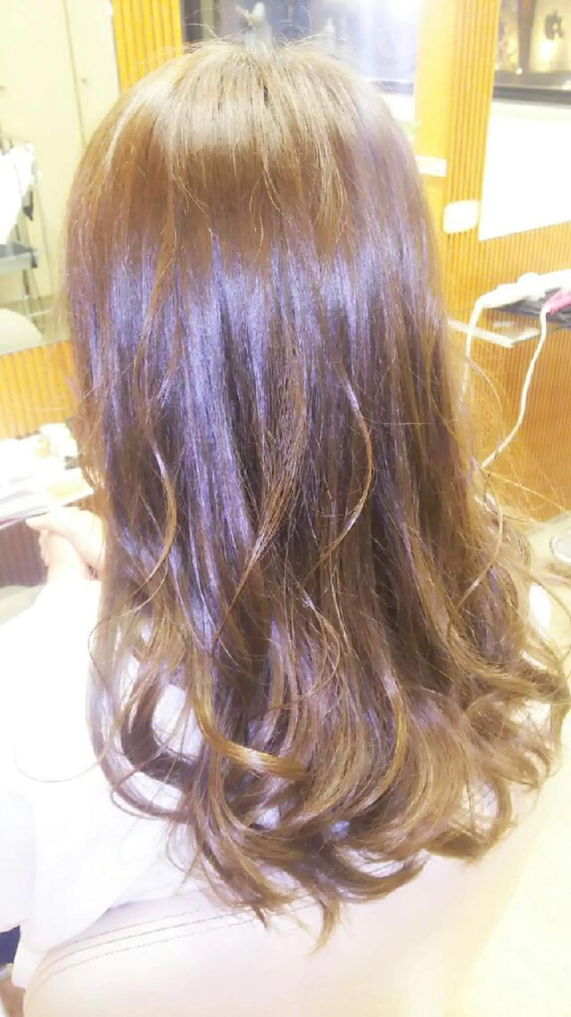 ロング カラー アッシュ 透明感カラー ハイライトカラー ハイライト 脇田 雄大のヘアスタイル