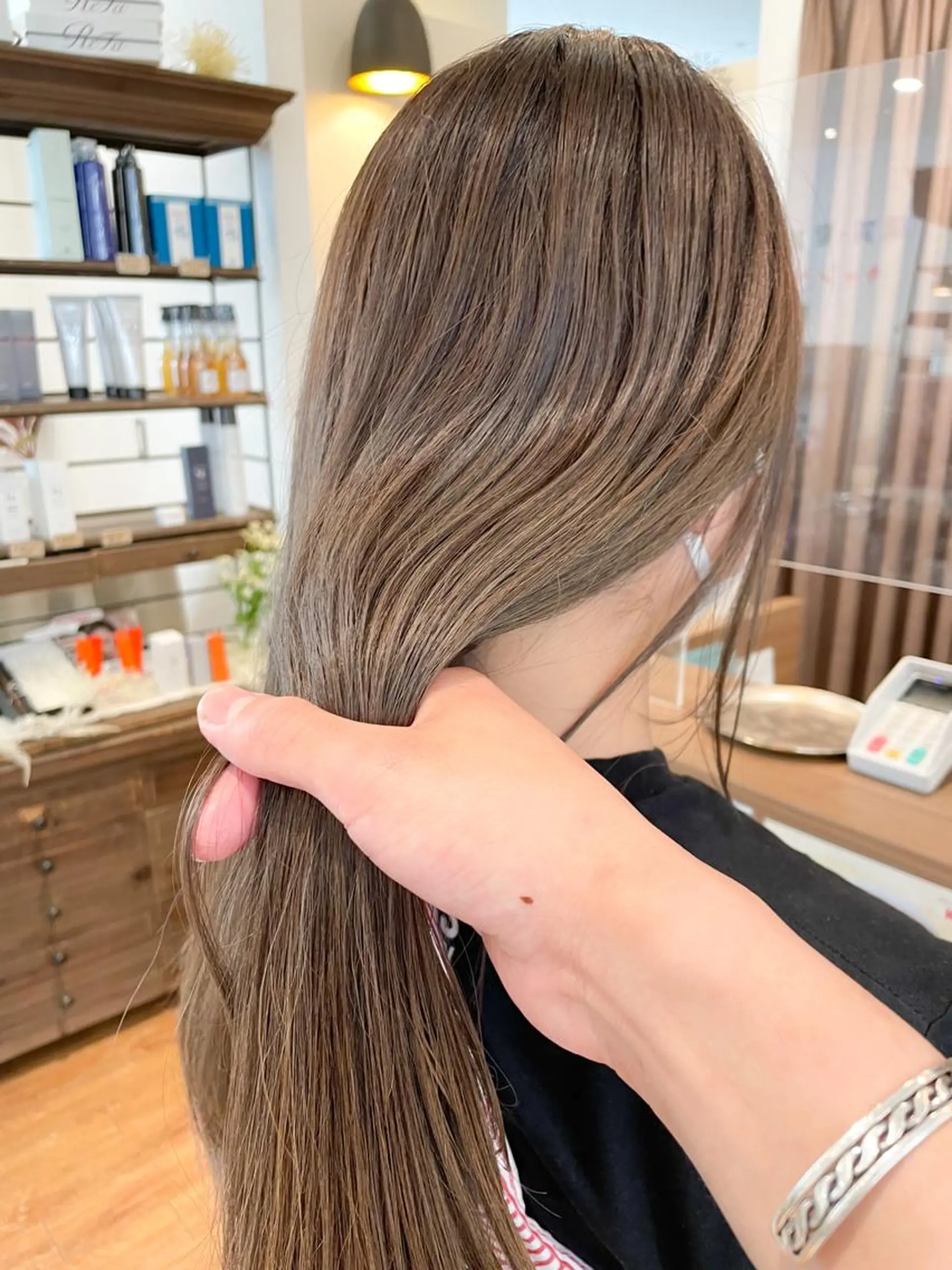 セミロング カラー ヘアカラー トリートメント 髪質改善/ブリーチ 田代 龍我のヘアスタイル