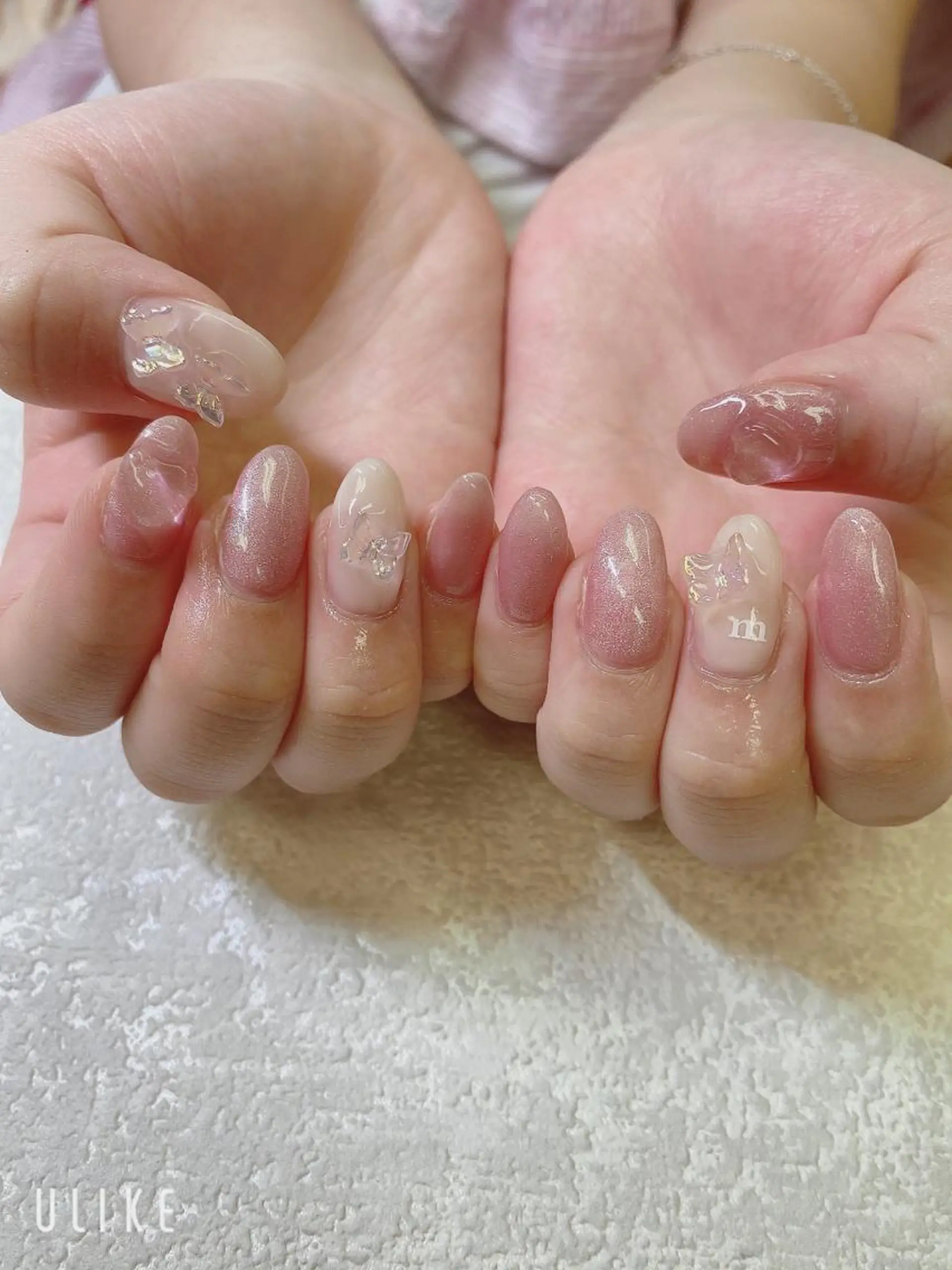 ショート ハンドネイル JNA認定講師🌸 RIEのネイルデザイン