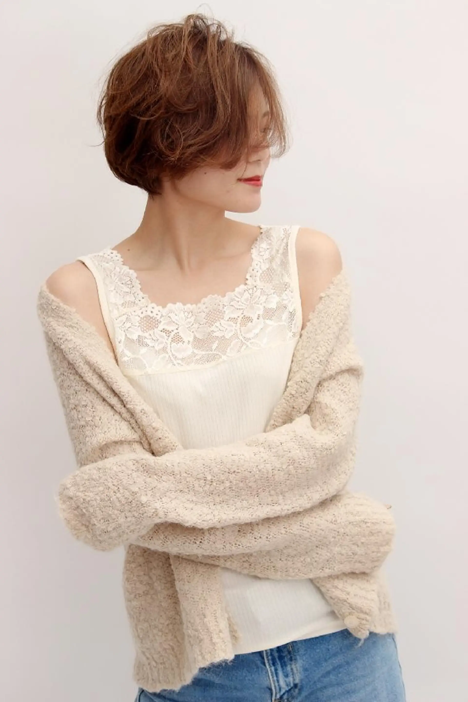 ショート カラー カット ヘアカラー お得💮全メニュー 🎊30%Off🎉のヘアスタイル