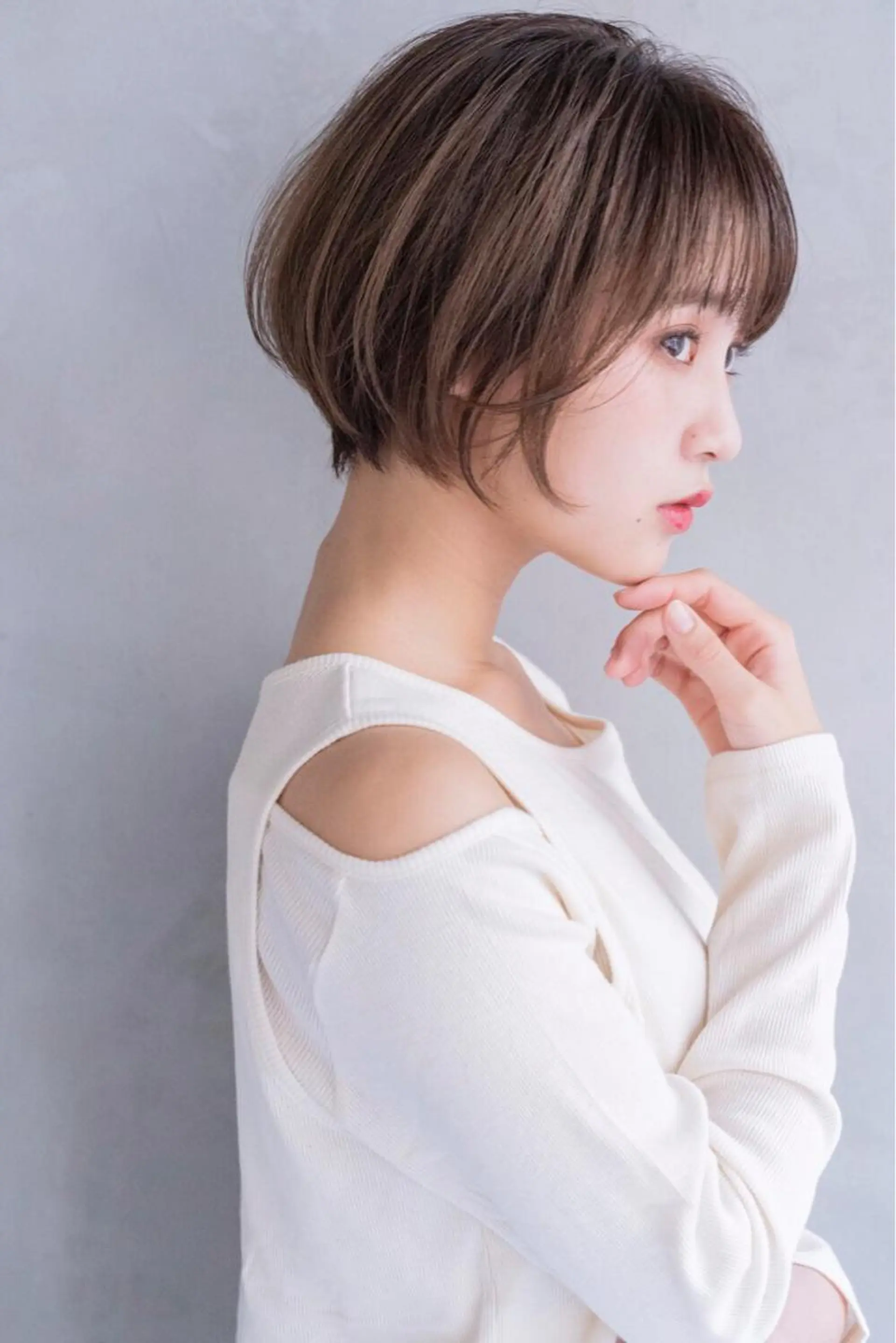 ショート カラー パーマ ヘアアレンジ ネイル マツエク・マツパ ショート/ボブ/ パーマ/柏原良亮のヘアスタイル