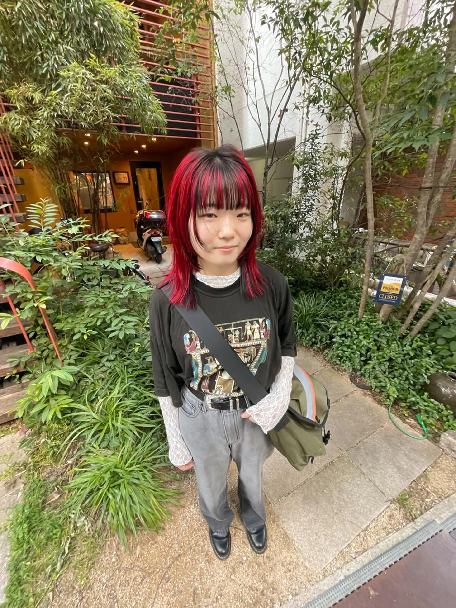 ミディアム カラー ヘアカラー 関 京磨のヘアスタイル