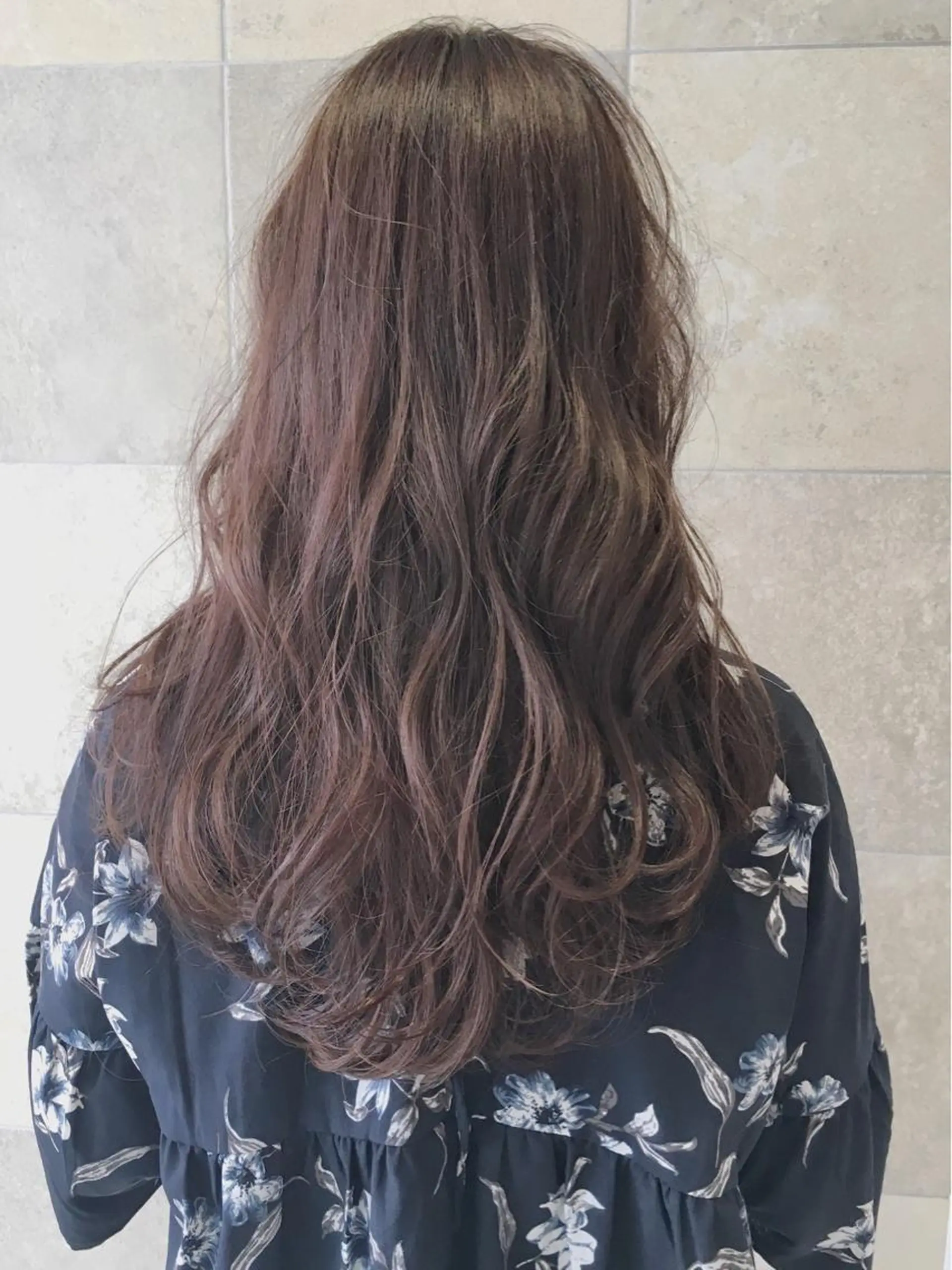 セミロング カラー カット ヘアカラー カット/メンズカット 藤田麻衣のヘアスタイル